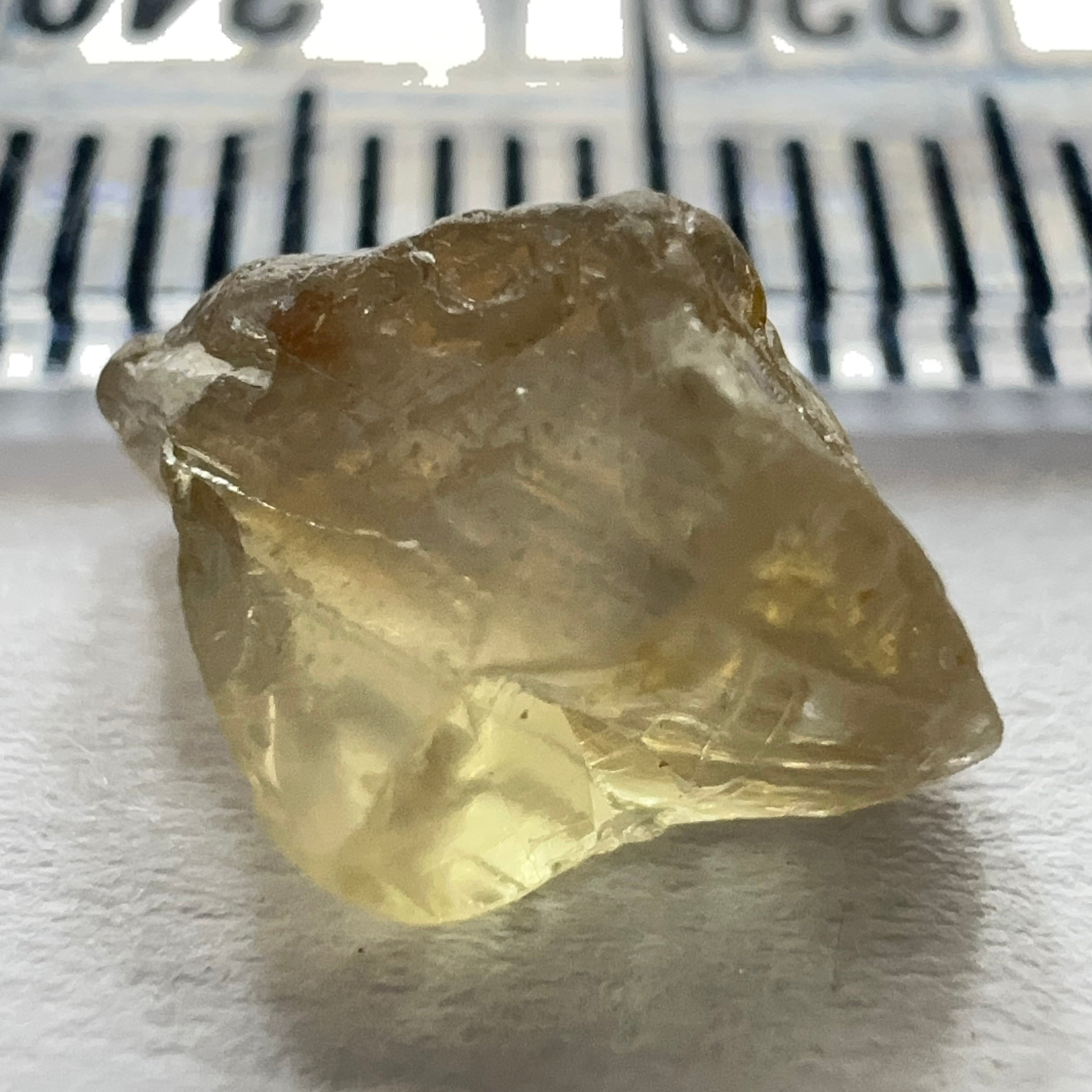 Umba Sapphire, 3.42ct, Tanzania. Unheated Untreated. Slightly Silky