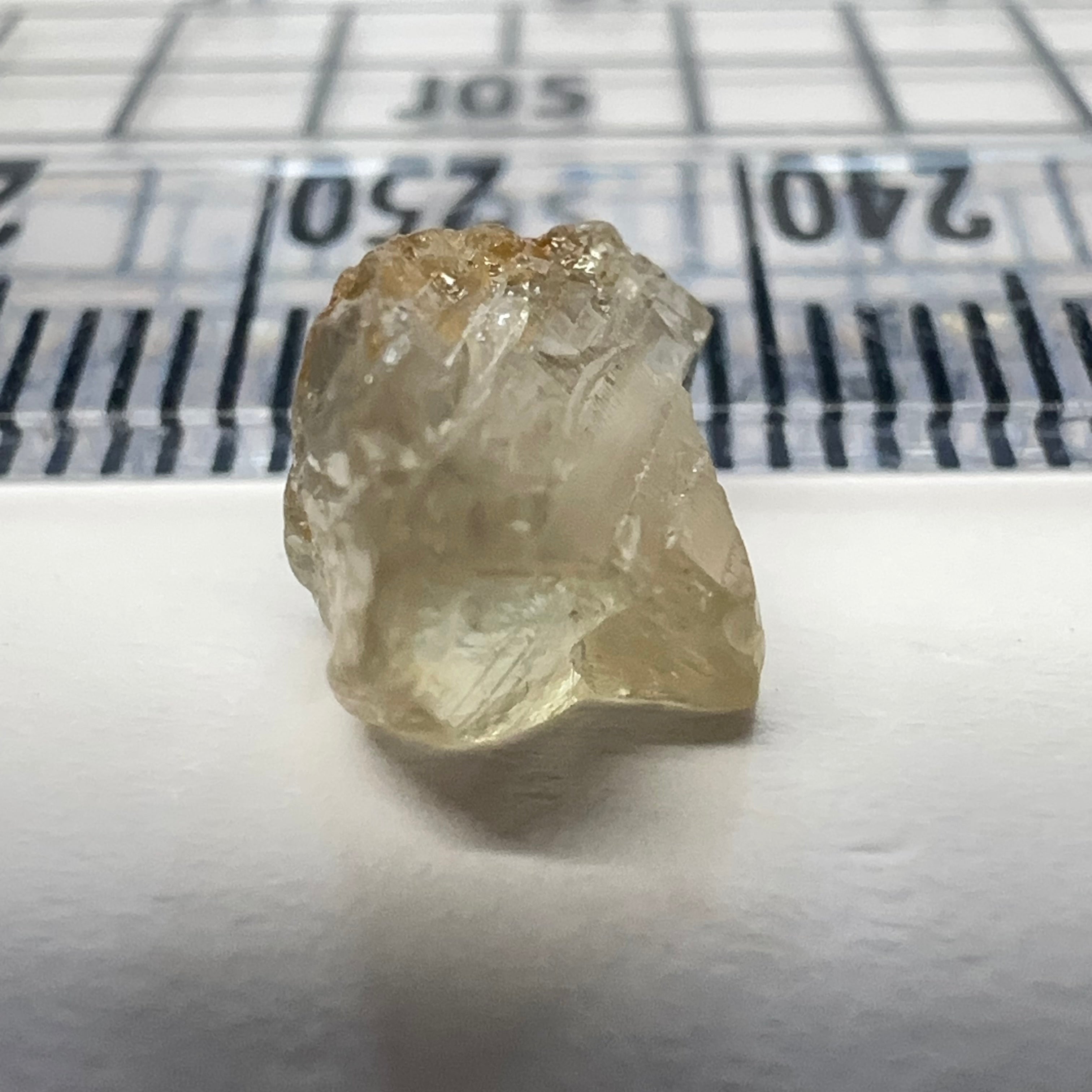 Umba Sapphire, 3.42ct, Tanzania. Unheated Untreated. Slightly Silky