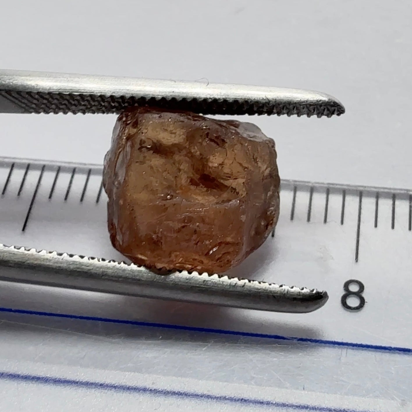 Colour Shift Garnet, 5.84ct, Tanzania, Untreated Unheated, clean with 1 veil