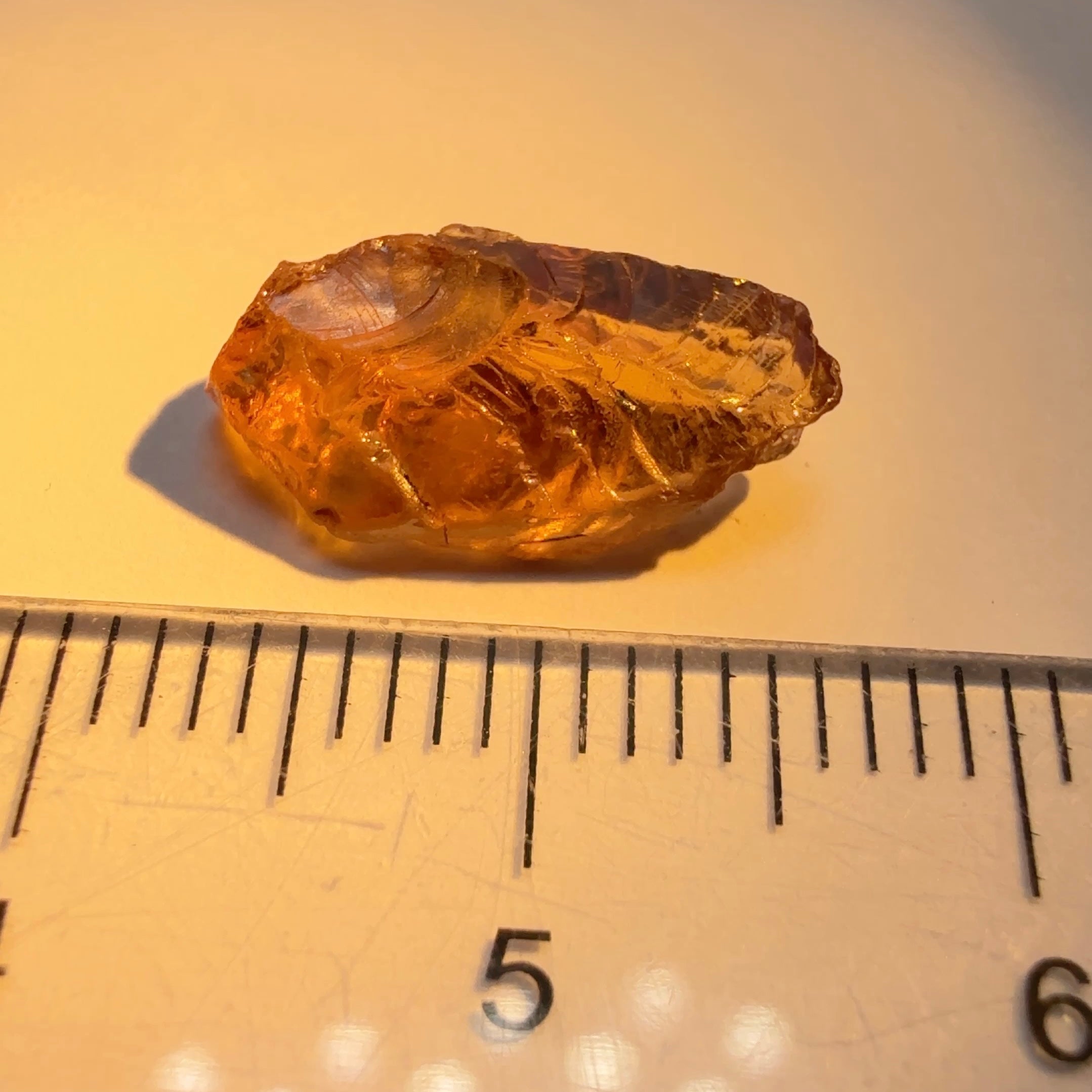 Colour Shit Garnet, 3.93ct, Tanzania, Untreated Unheated, vvs-if flat shape