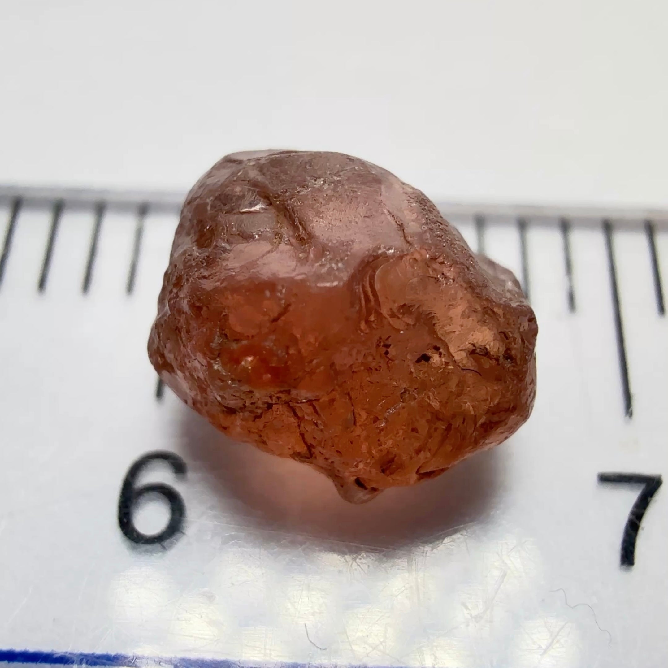 Malaya Garnet, 2.18ct, Tanzania, Untreated Unheated, no inclusions, just slight silk