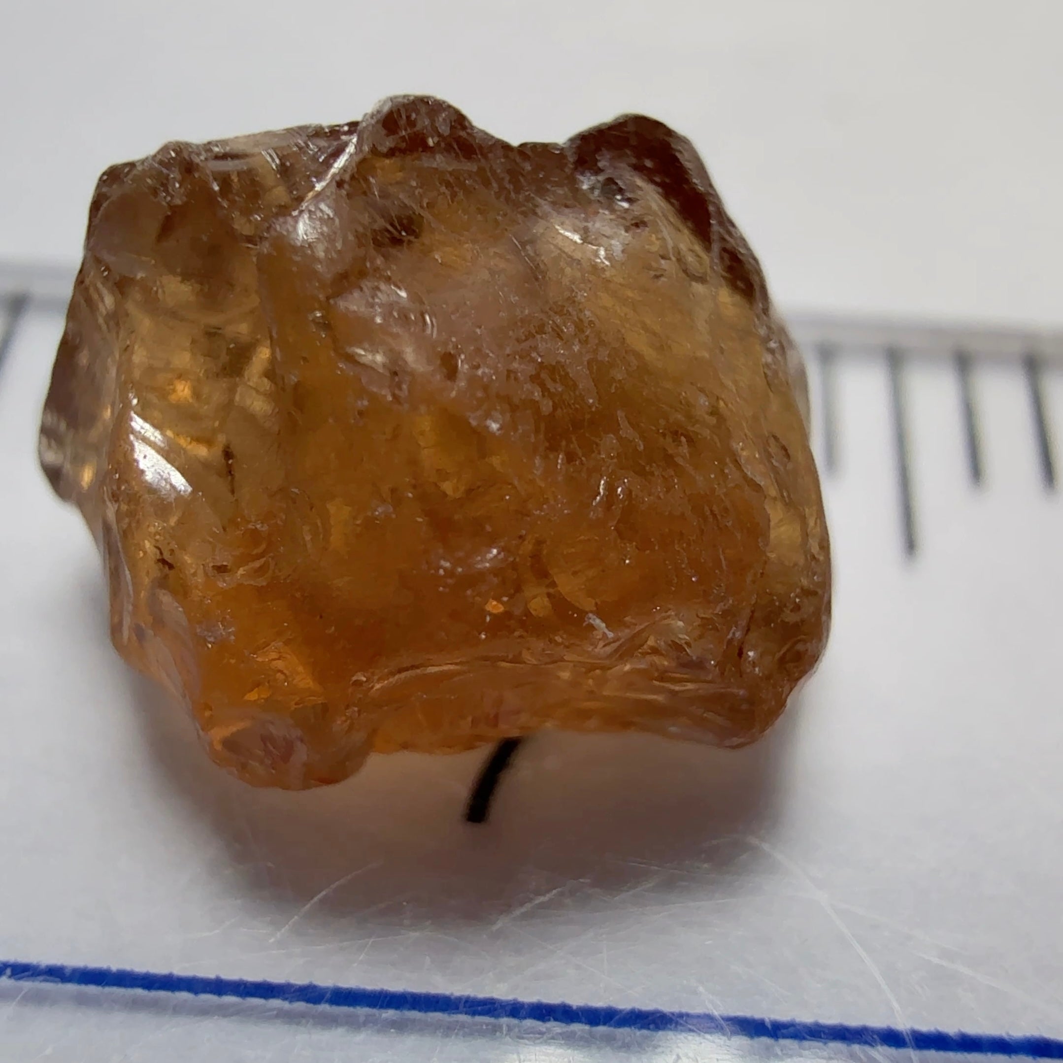 Malaya Garnet, 3.68ct, Tanzania, Untreated Unheated, slight silk