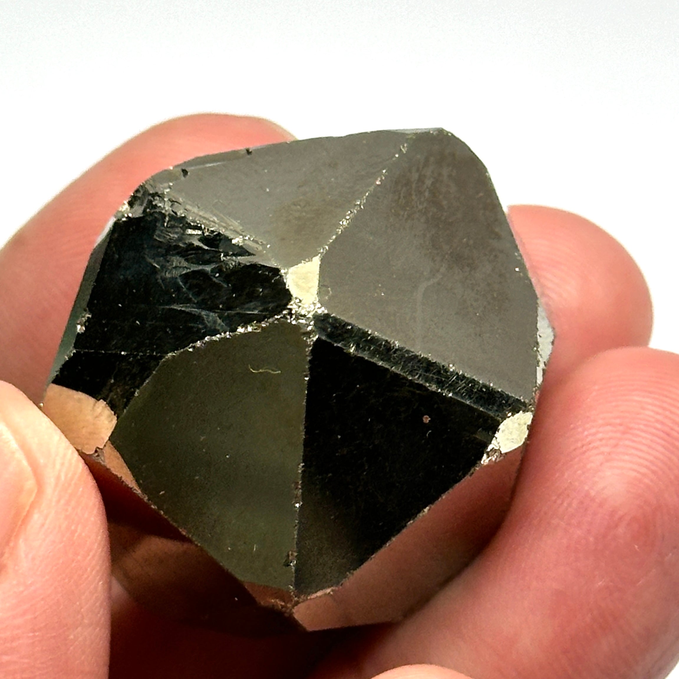 Pyrite, 57.40gm, Merelani, Tanzania, Untreated Unheated, same mines as Tanzanite, natural mirror crystal faces