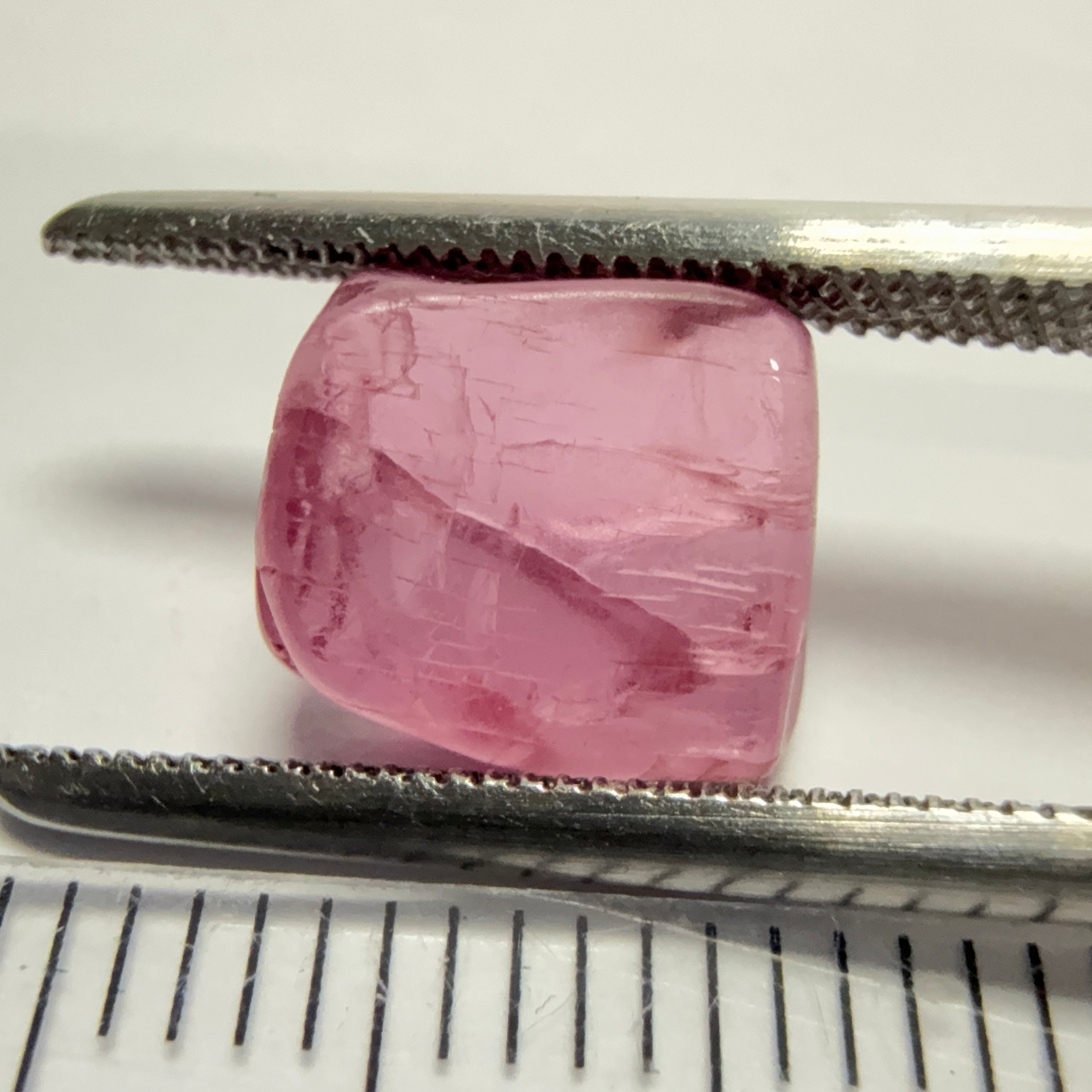 Mahenge Spinel, semi polished tumblestone, 3.82ct, Mahenge, Tanzania, Untreated Unheated