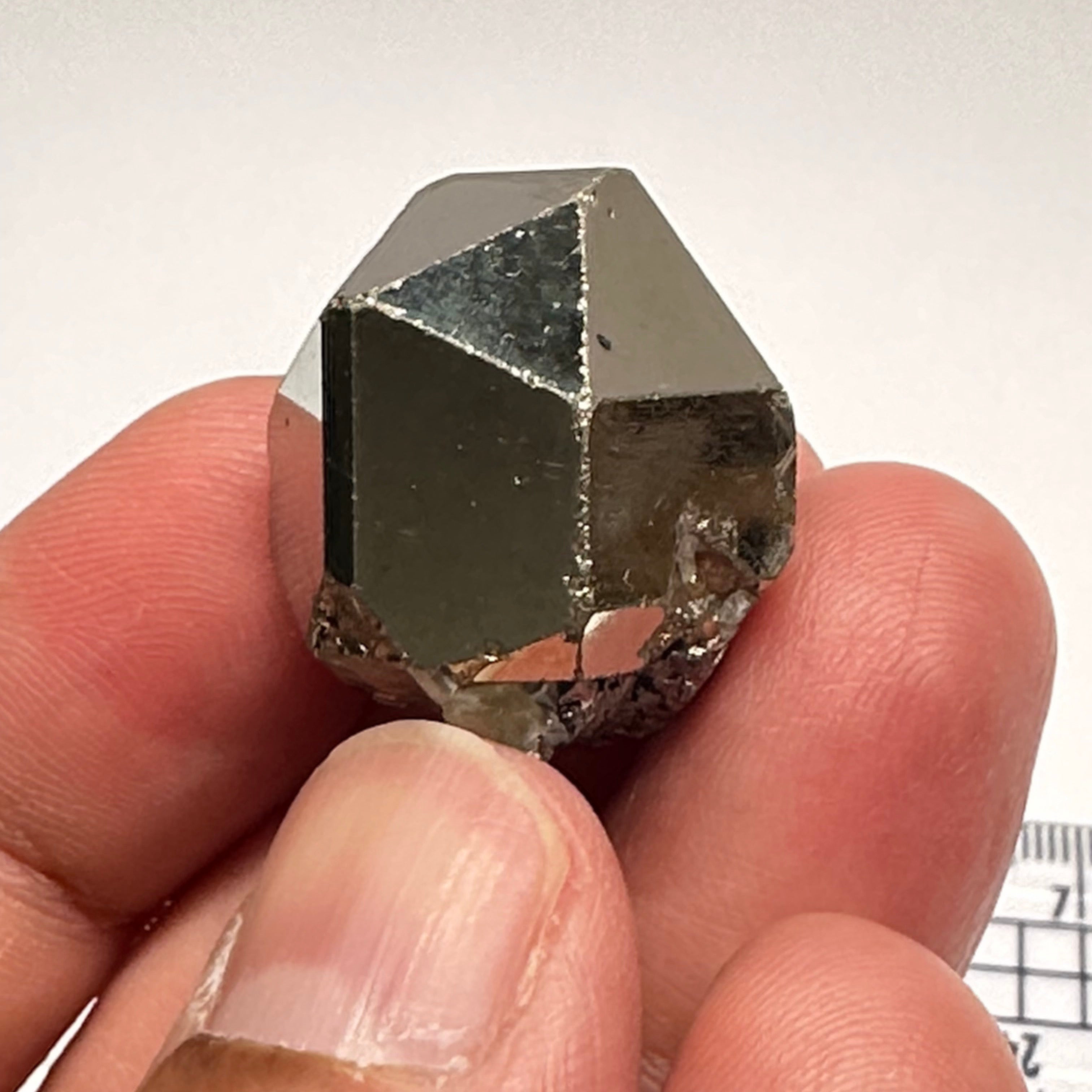 Pyrite, 26.00gm, Merelani, Tanzania, Untreated Unheated, same mines as Tanzanite, natural mirror crystal faces