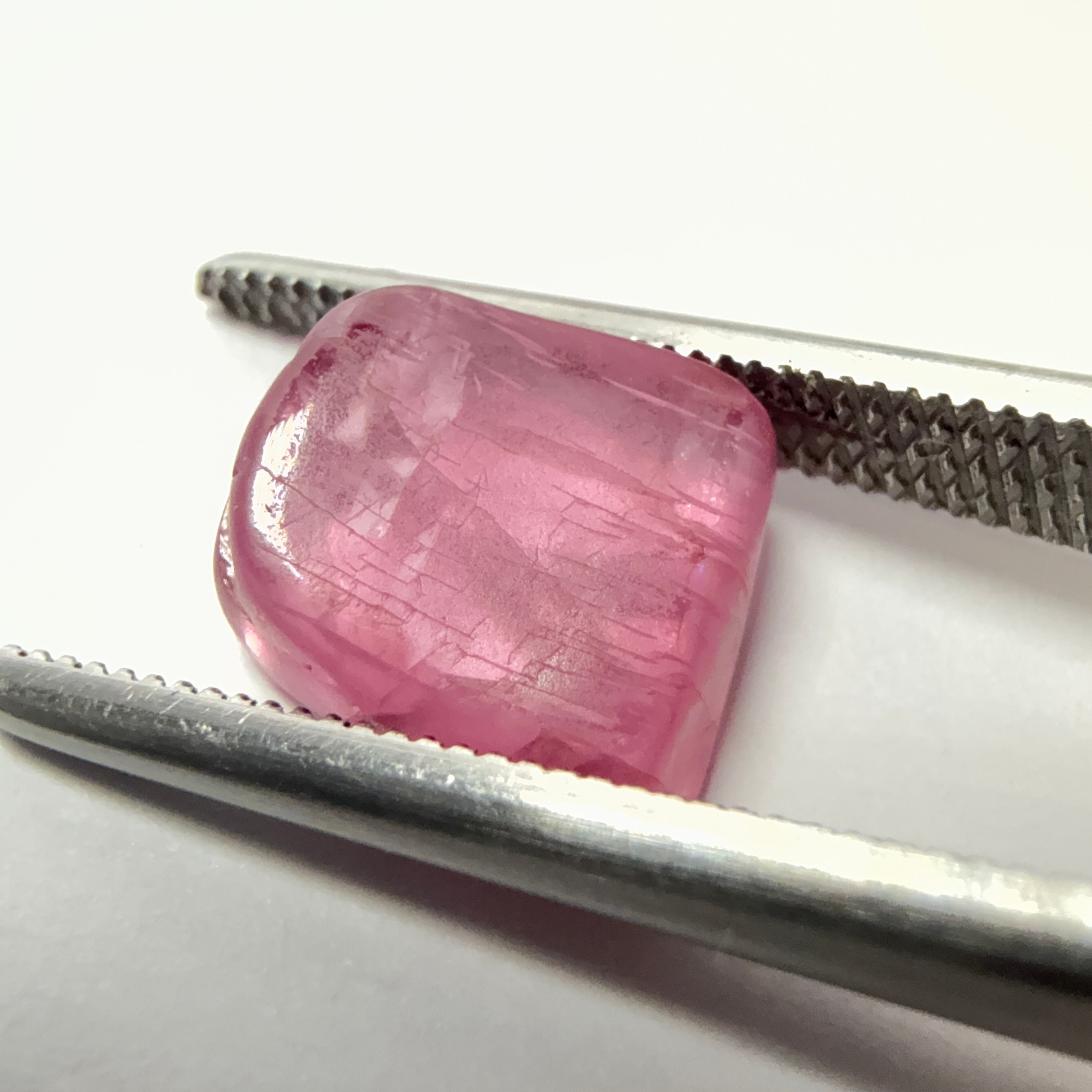 Mahenge Spinel, semi polished tumblestone, 3.82ct, Mahenge, Tanzania, Untreated Unheated