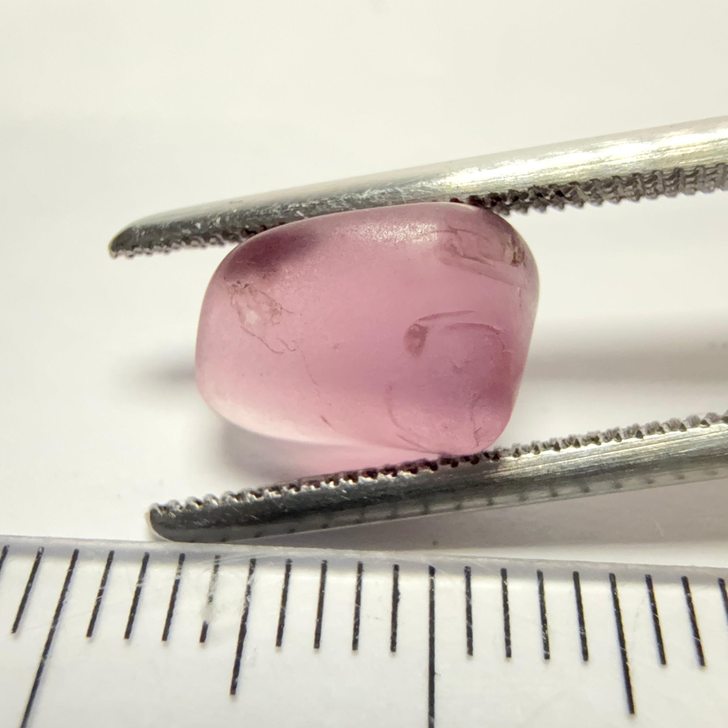 Mahenge Spinel, semi polished tumblestone, 4.44ct, Mahenge, Tanzania, Untreated Unheated