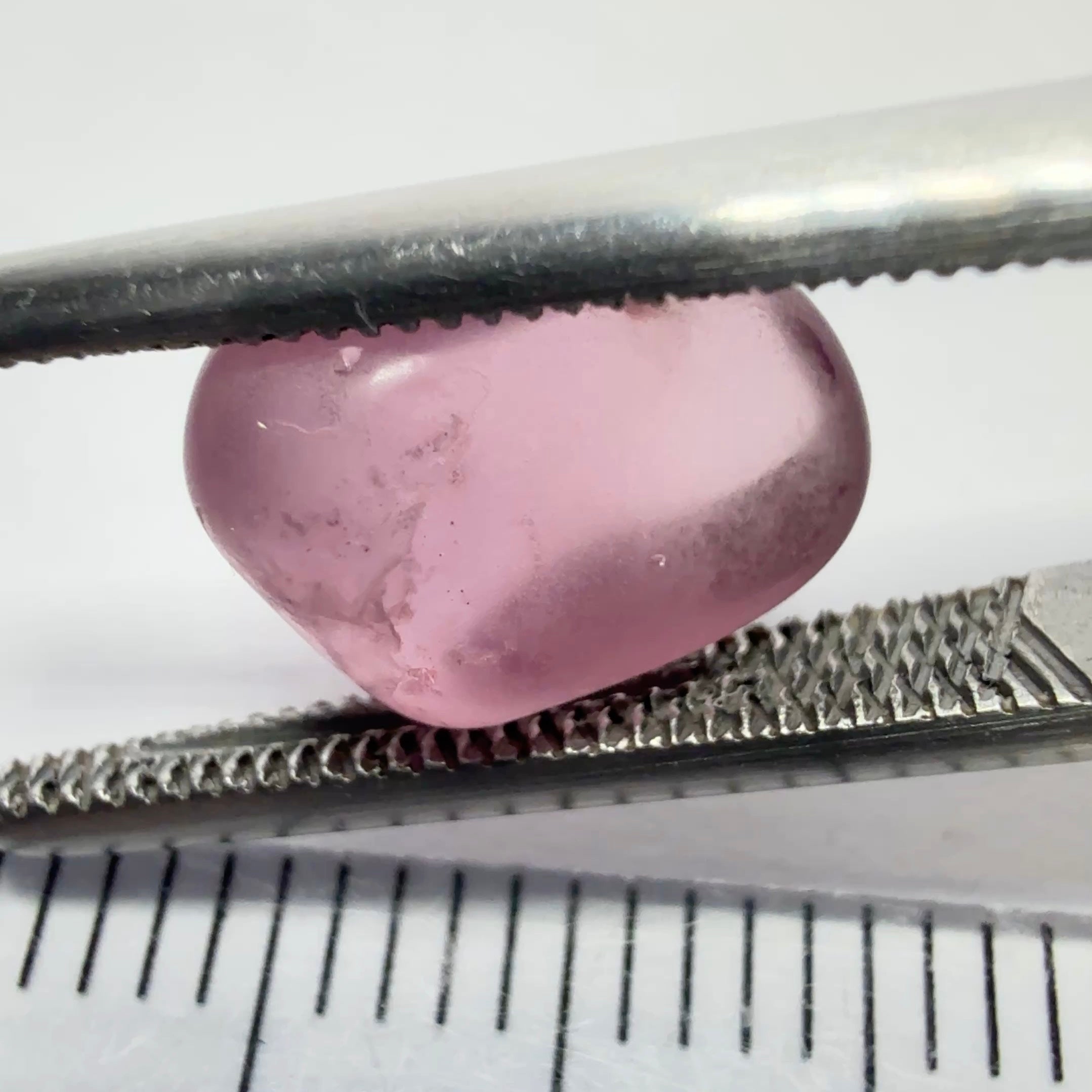 Mahenge Spinel, semi polished tumblestone, 4.44ct, Mahenge, Tanzania, Untreated Unheated