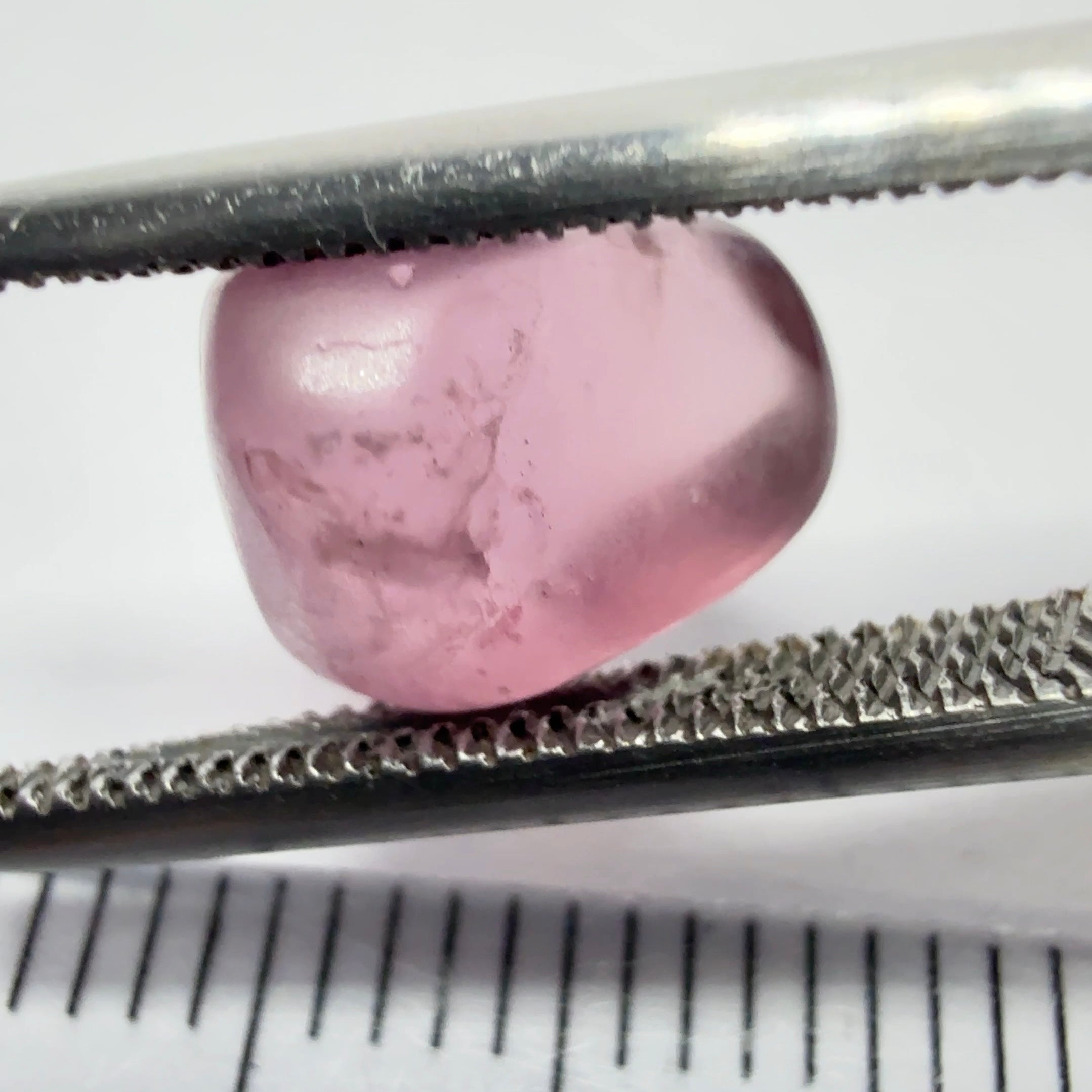 Mahenge Spinel, semi polished tumblestone, 4.44ct, Mahenge, Tanzania, Untreated Unheated