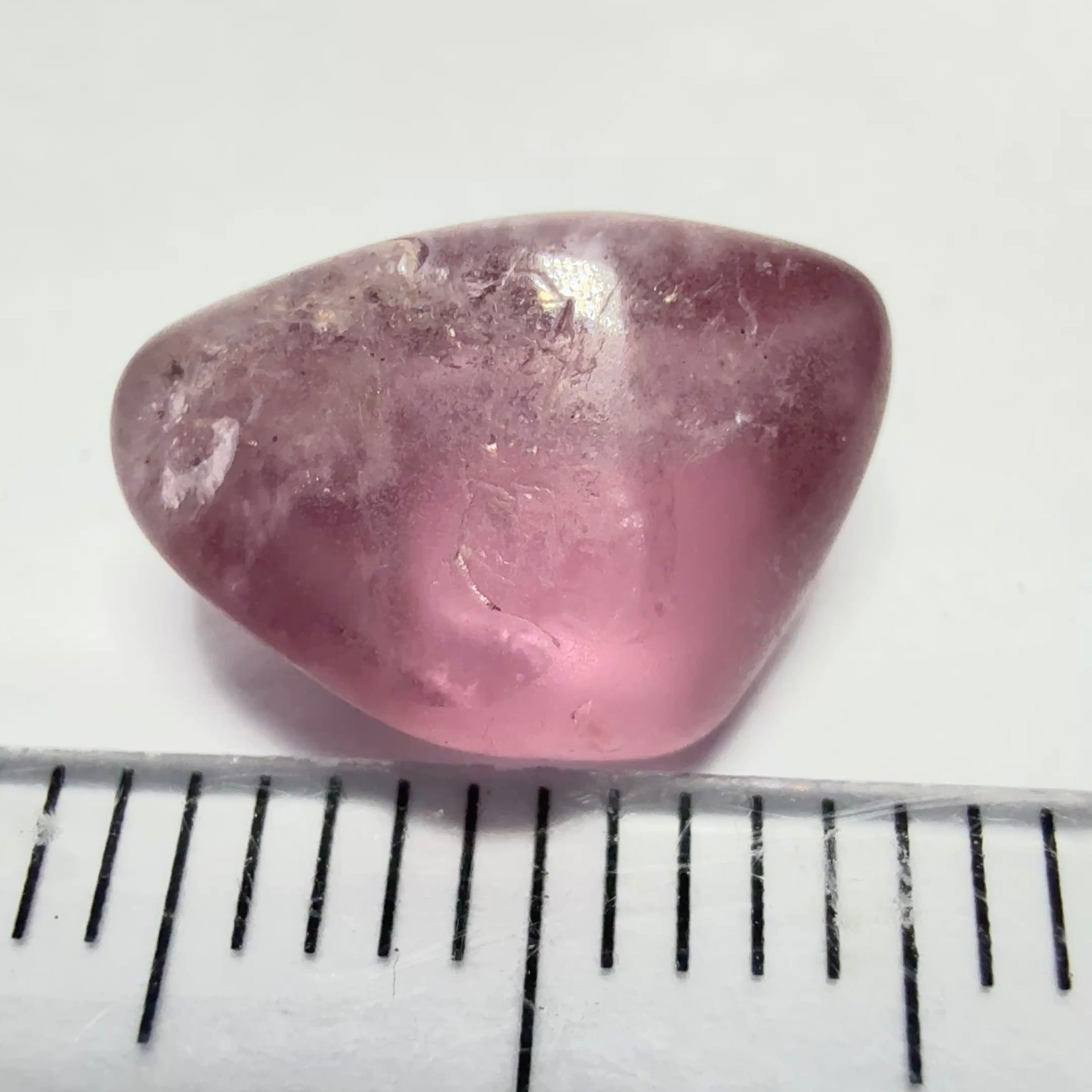 Mahenge Spinel, semi polished tumblestone, 4.11ct, Mahenge, Tanzania, Untreated Unheated