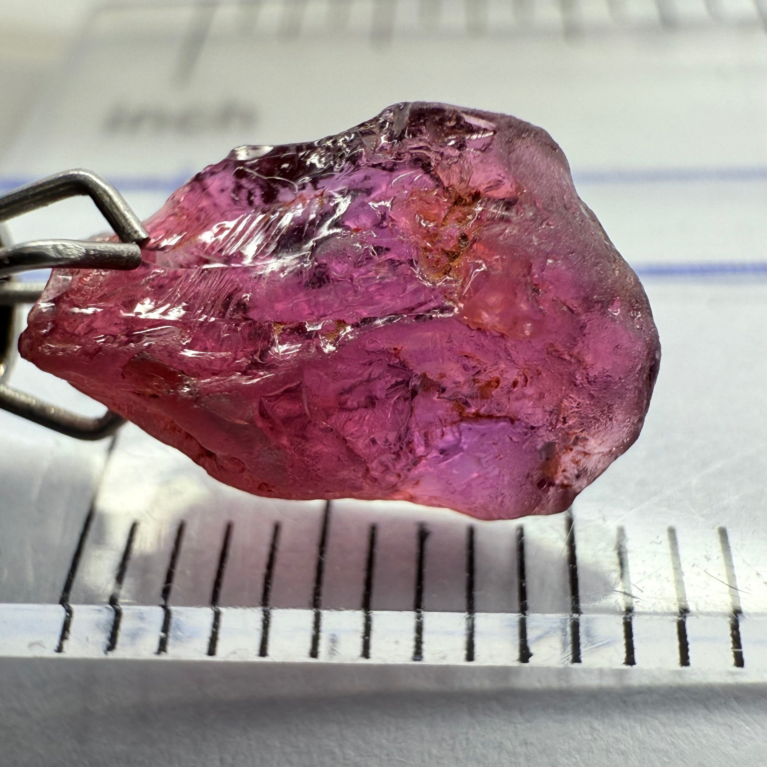 Winza Sapphire, 3.07ct, Winza, Tanzania, Untreated Unheated, Flat shape, these are the mms: 11.6 x 7.7 x 4.3mm but VVS