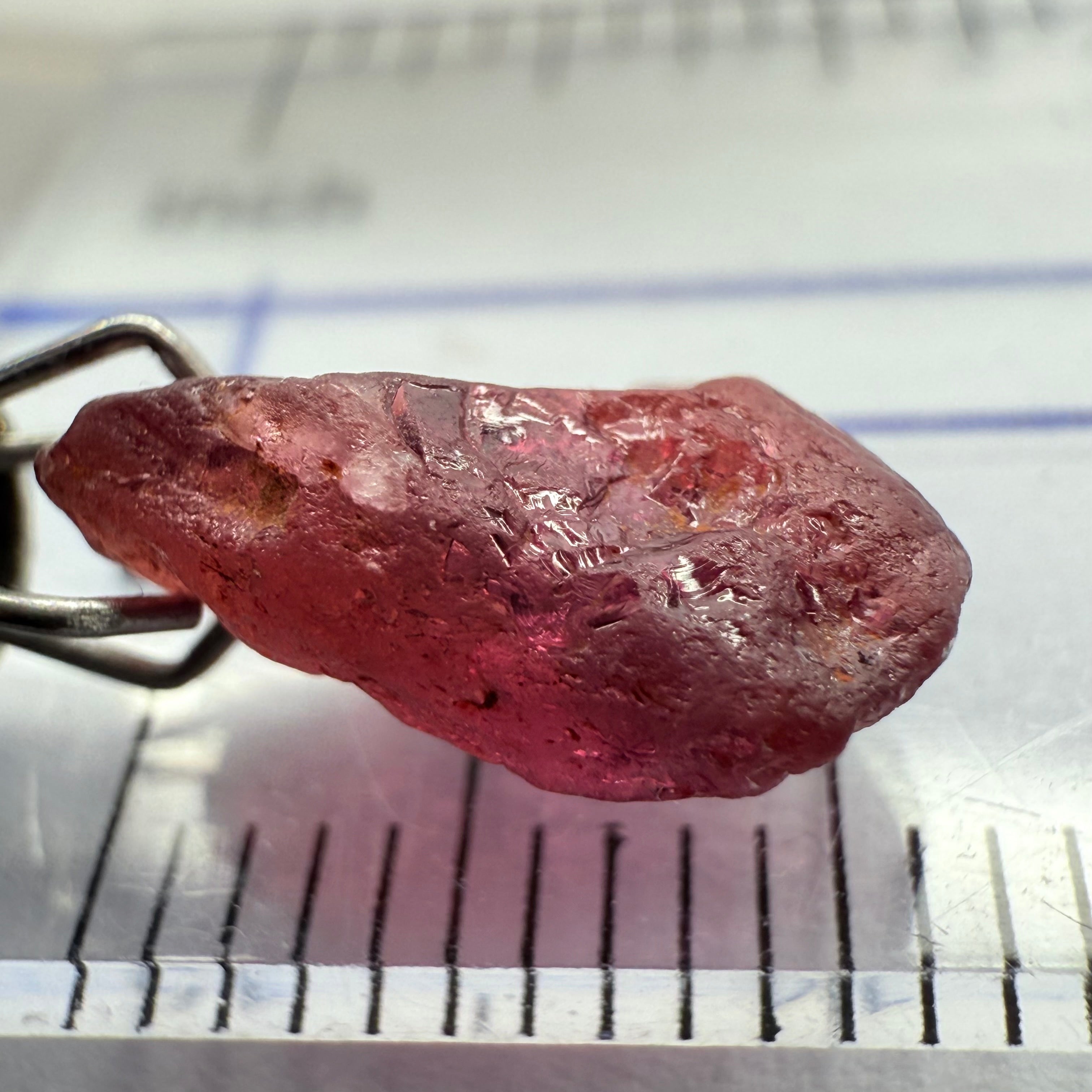 Winza Sapphire, 3.07ct, Winza, Tanzania, Untreated Unheated, Flat shape, these are the mms: 11.6 x 7.7 x 4.3mm but VVS
