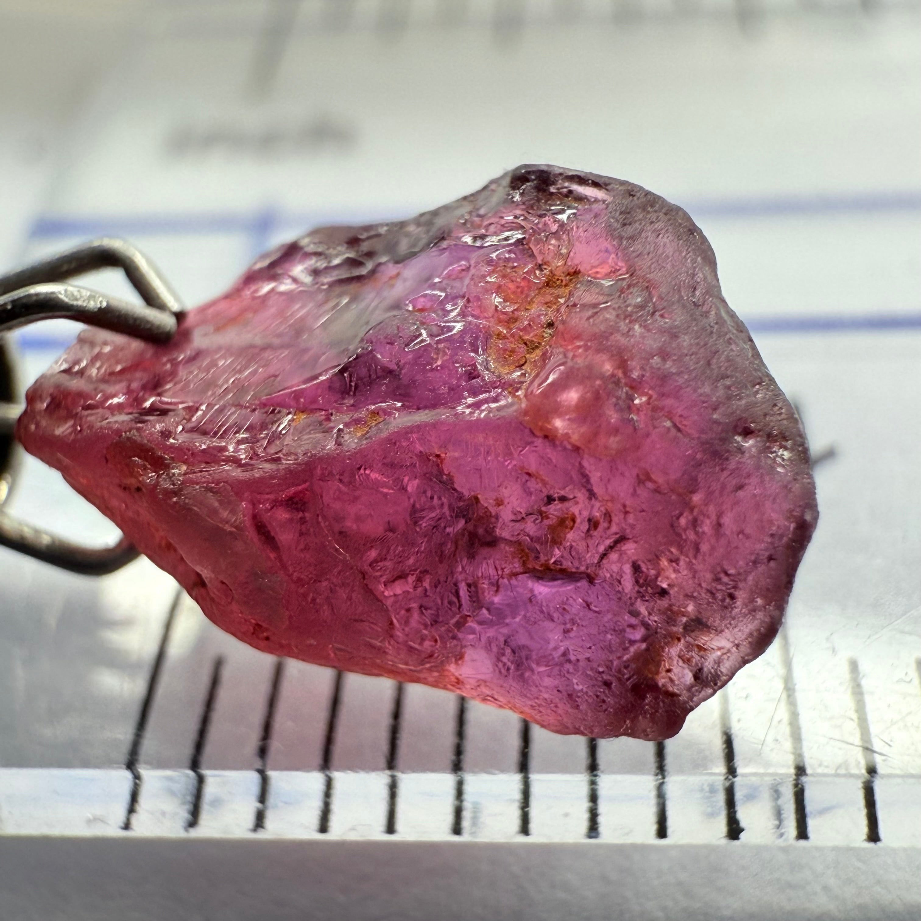 Winza Sapphire, 3.07ct, Winza, Tanzania, Untreated Unheated, Flat shape, these are the mms: 11.6 x 7.7 x 4.3mm but VVS