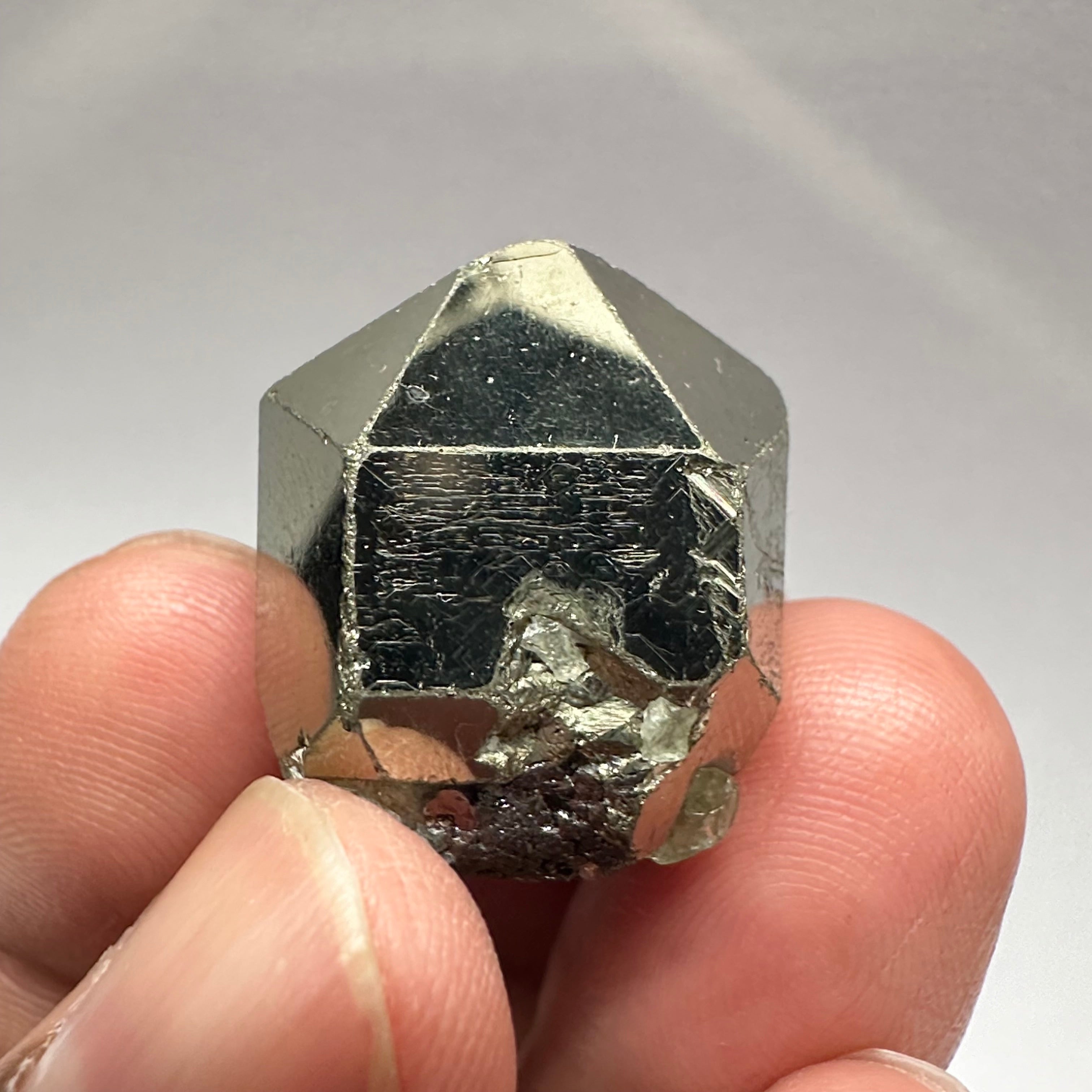 Pyrite, 26.00gm, Merelani, Tanzania, Untreated Unheated, same mines as Tanzanite, natural mirror crystal faces