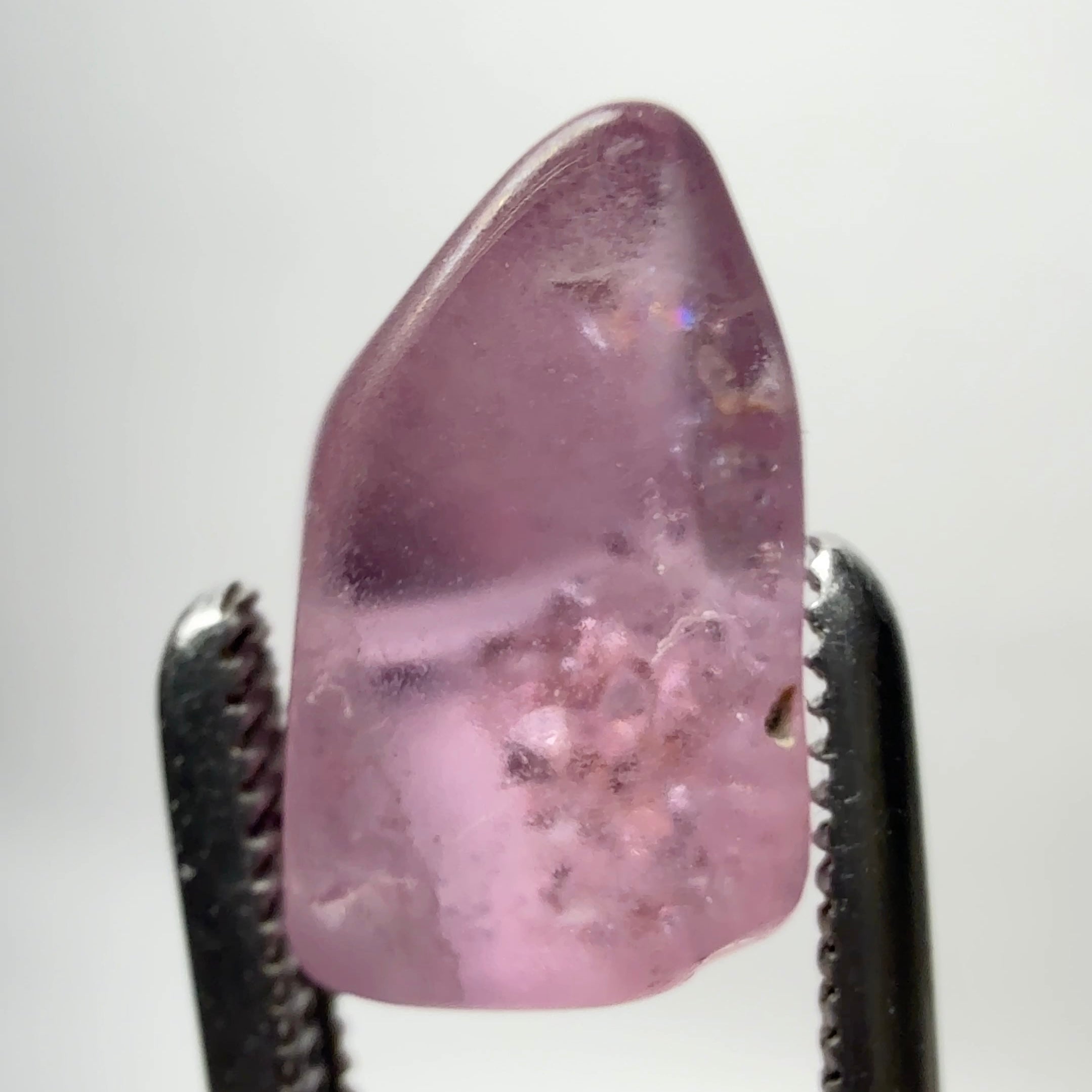 Mahenge Spinel, semi polished tumblestone, 4.09ct, Mahenge, Tanzania, Untreated Unheated