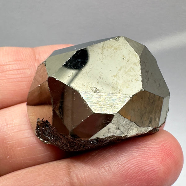 Pyrite, 47.10gm, Merelani, Tanzania, Untreated Unheated, same mines as Tanzanite, natural mirror crystal faces