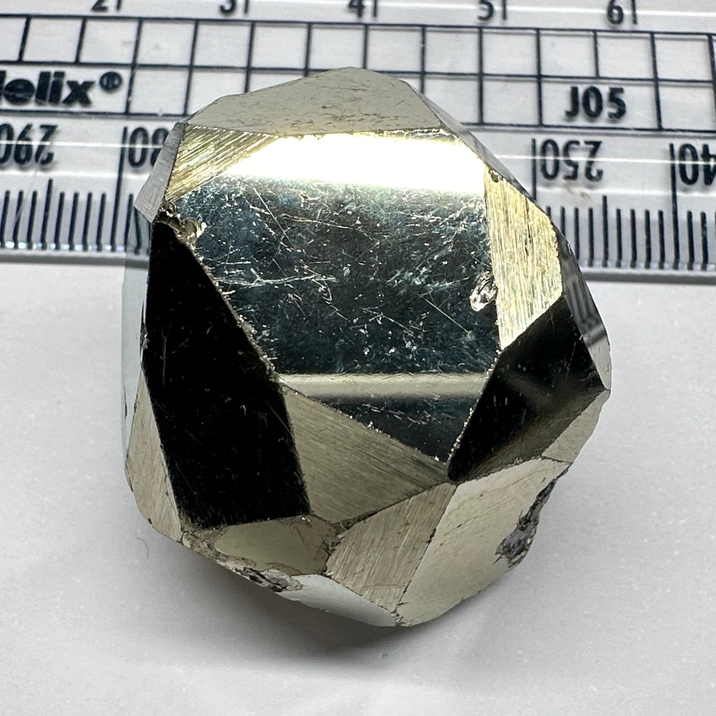 Pyrite, 47.10gm, Merelani, Tanzania, Untreated Unheated, same mines as Tanzanite, natural mirror crystal faces