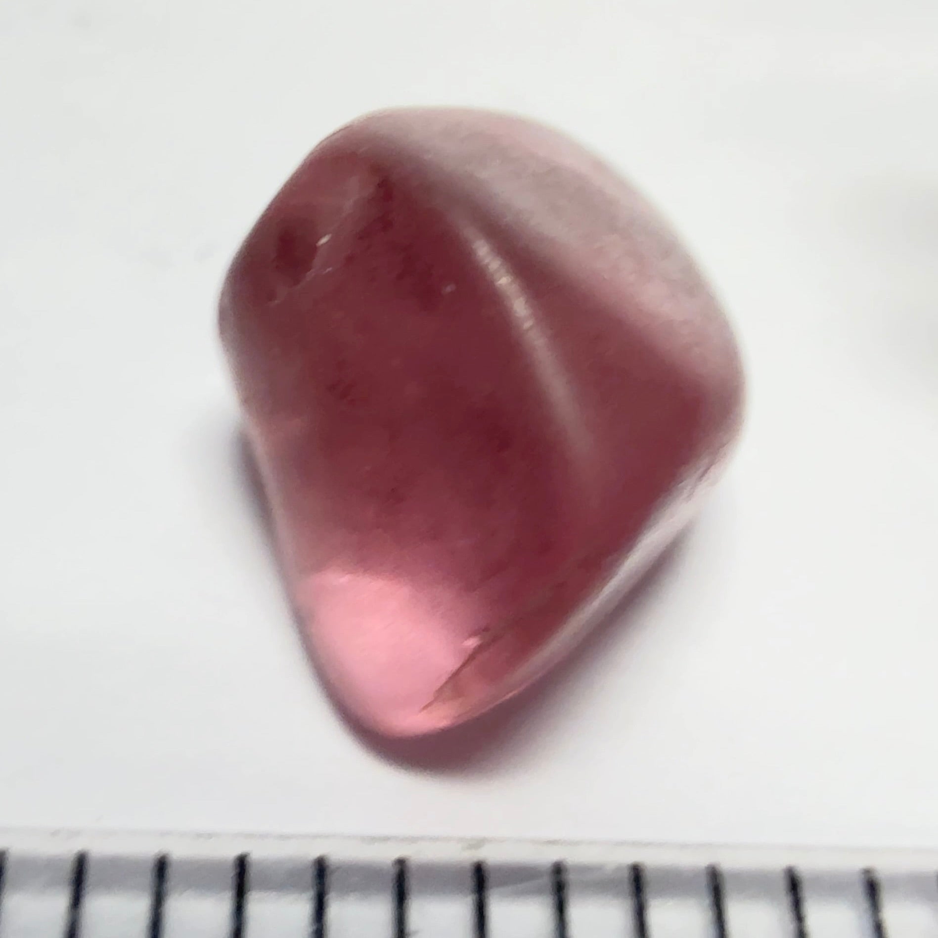 Mahenge Spinel, semi polished tumblestone, 4.22ct, Mahenge, Tanzania, Untreated Unheated