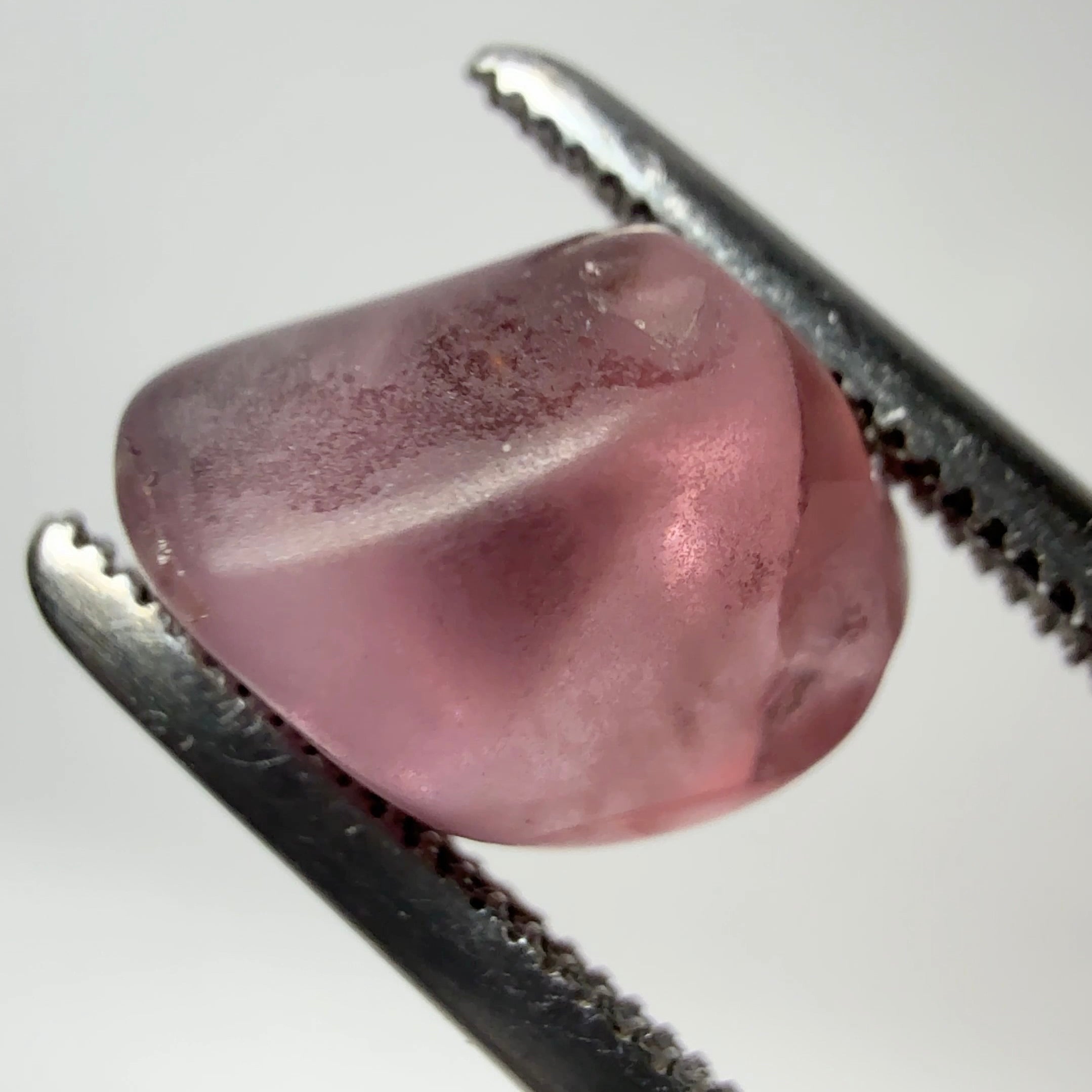 Mahenge Spinel, semi polished tumblestone, 4.22ct, Mahenge, Tanzania, Untreated Unheated