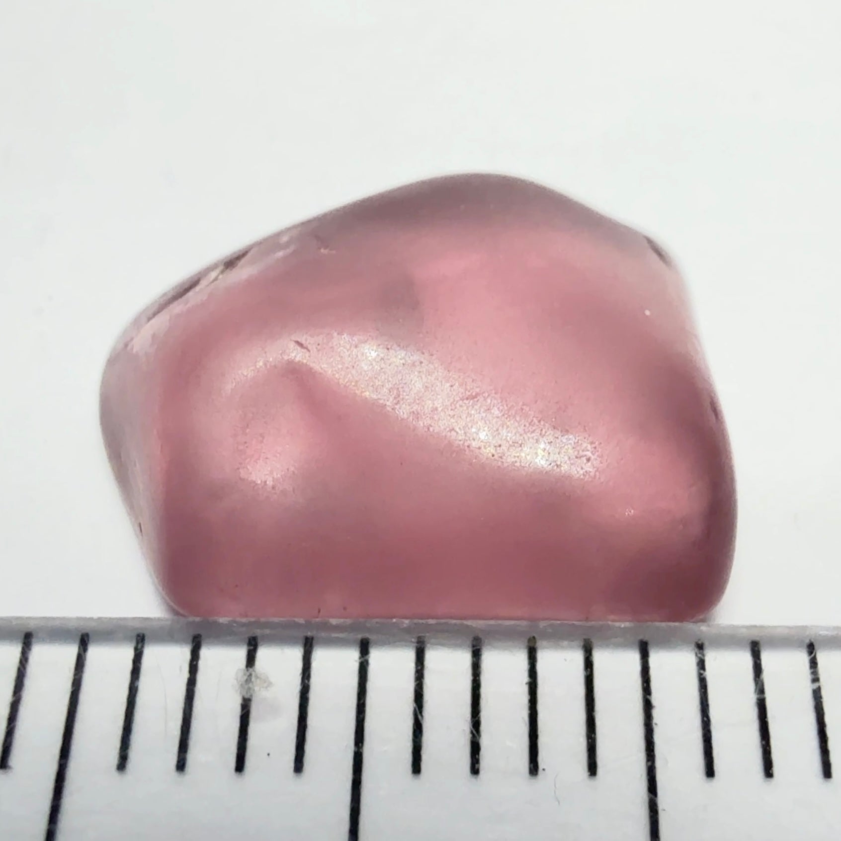 Mahenge Spinel, semi polished tumblestone, 5.61ct, Mahenge, Tanzania, Untreated Unheated