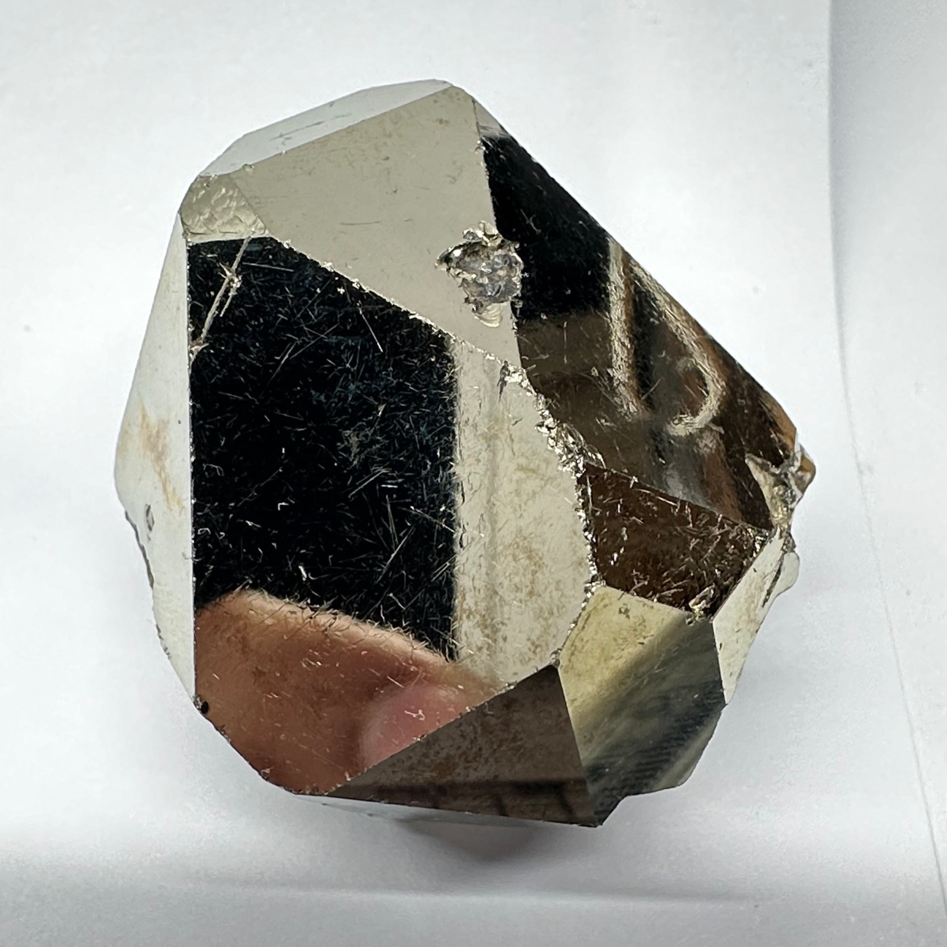 Pyrite, 76.00gm, Merelani, Tanzania, Untreated Unheated, same mines as Tanzanite, natural mirror crystal faces