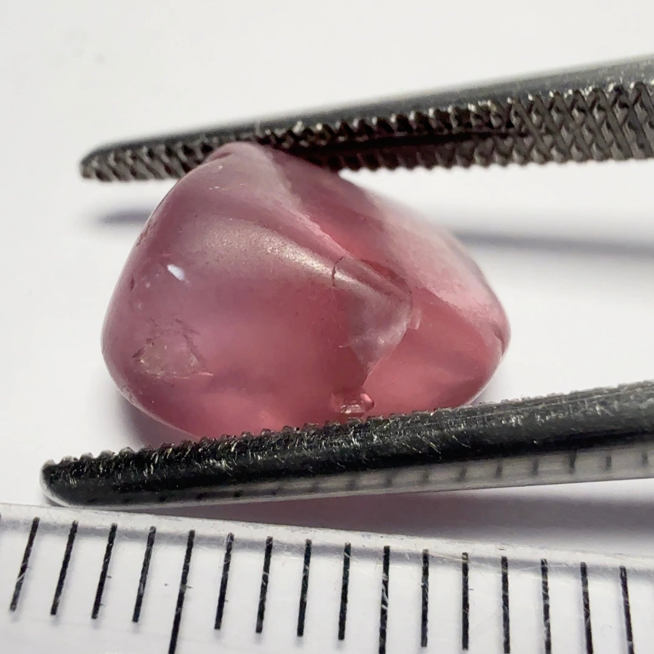 Mahenge Spinel, semi polished tumblestone, 6.02ct, Mahenge, Tanzania, Untreated Unheated