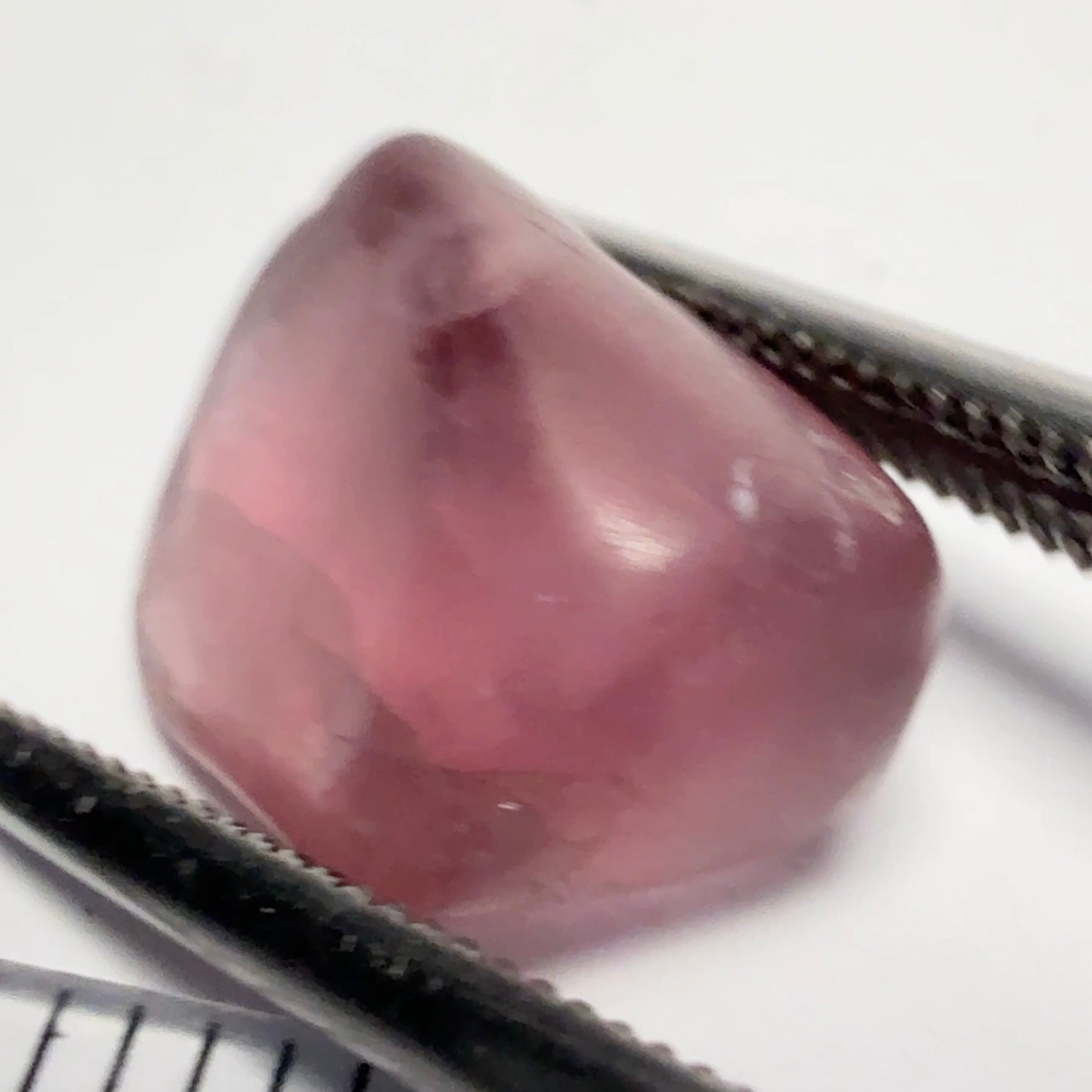 Mahenge Spinel, semi polished tumblestone, 6.02ct, Mahenge, Tanzania, Untreated Unheated