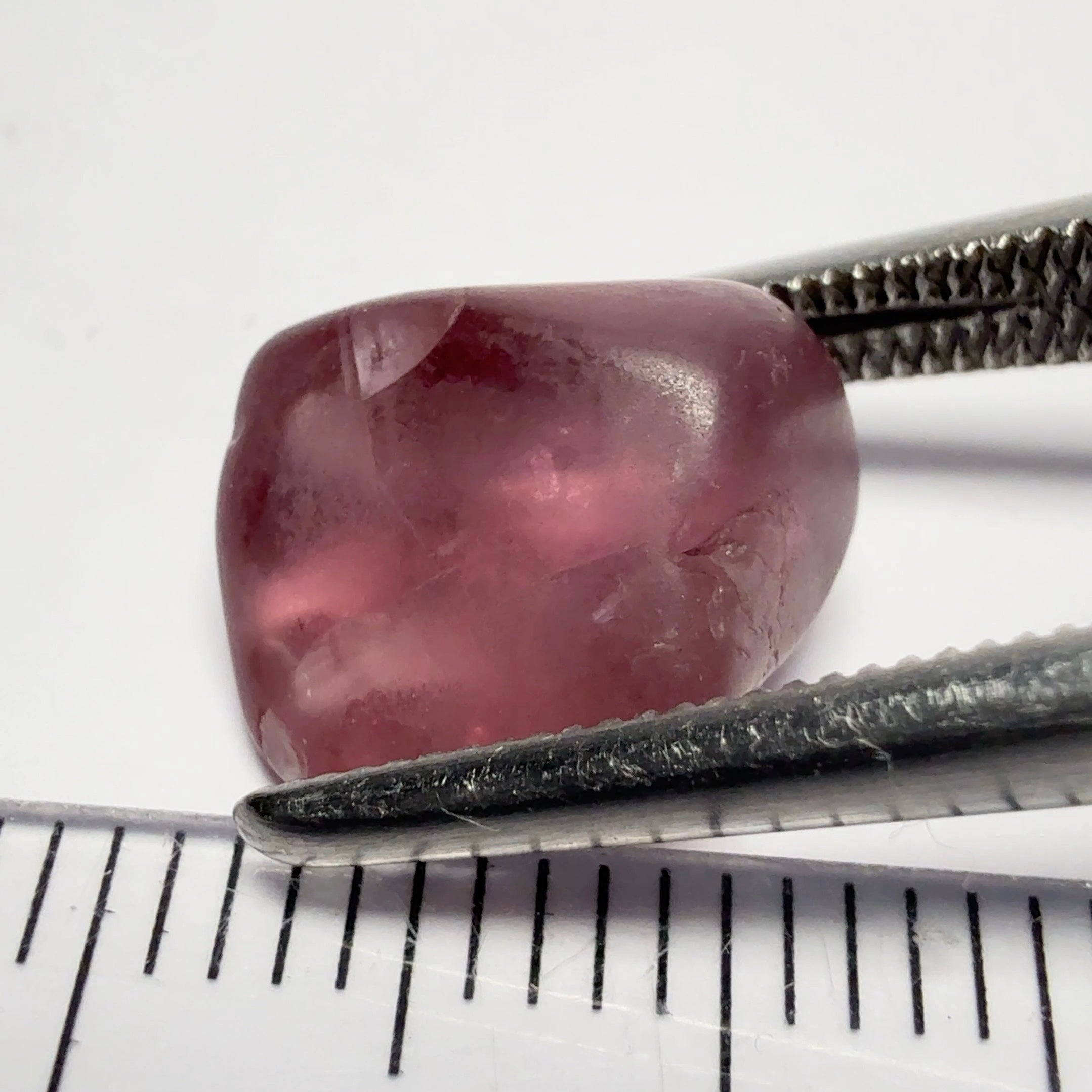 Mahenge Spinel, semi polished tumblestone, 6.02ct, Mahenge, Tanzania, Untreated Unheated