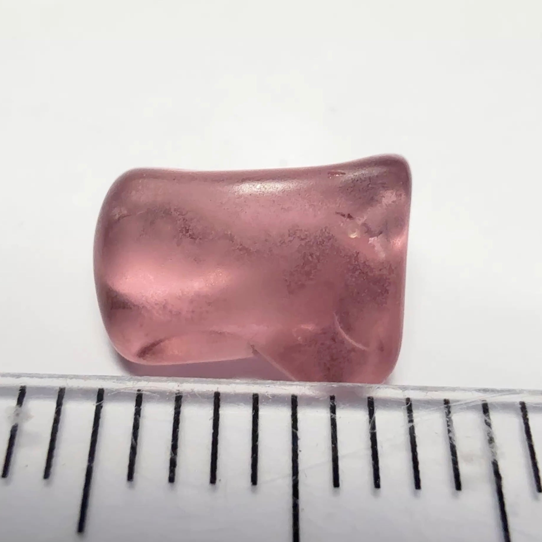 Mahenge Spinel, semi polished tumblestone, 2.91ct, Mahenge, Tanzania, Untreated Unheated