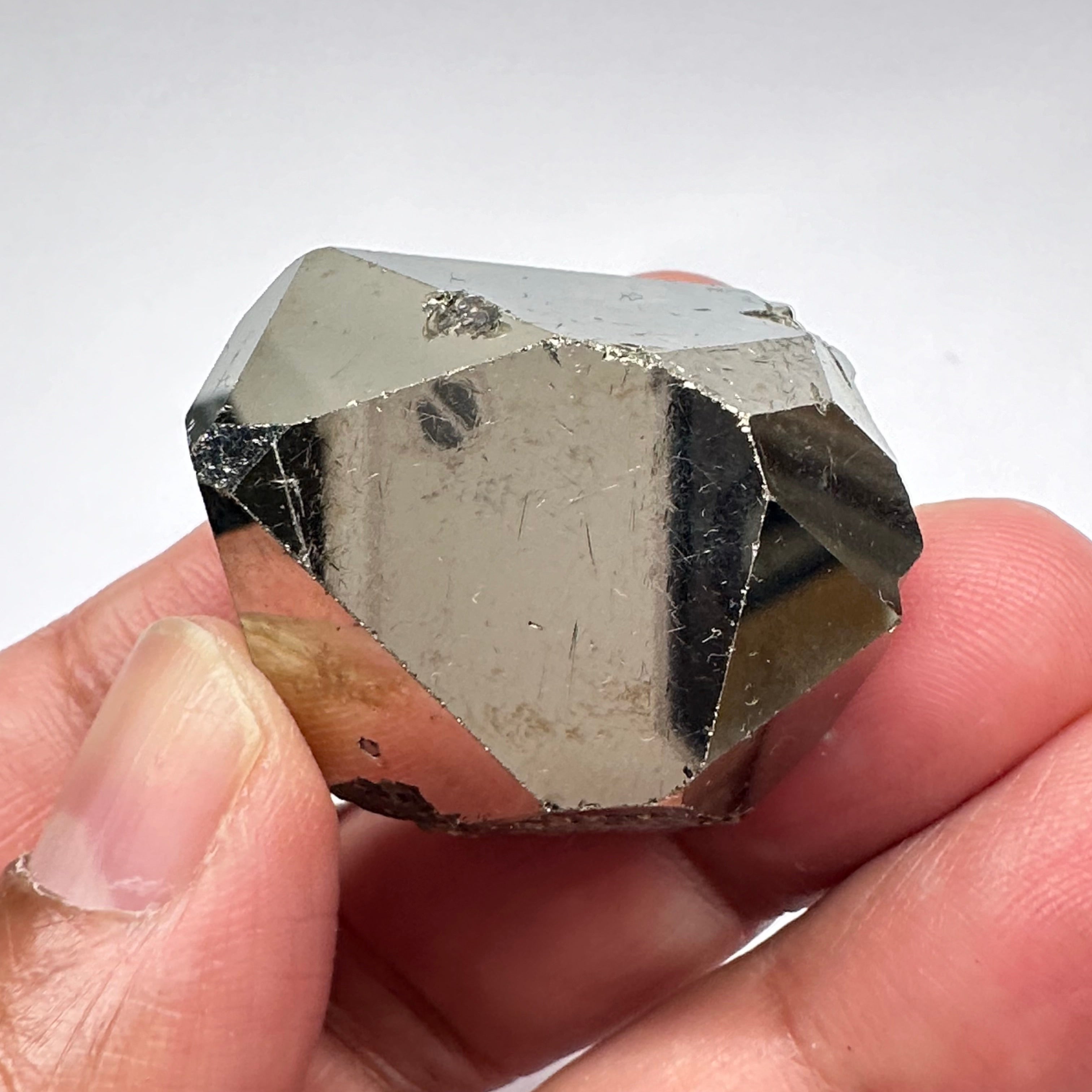 Pyrite, 76.00gm, Merelani, Tanzania, Untreated Unheated, same mines as Tanzanite, natural mirror crystal faces