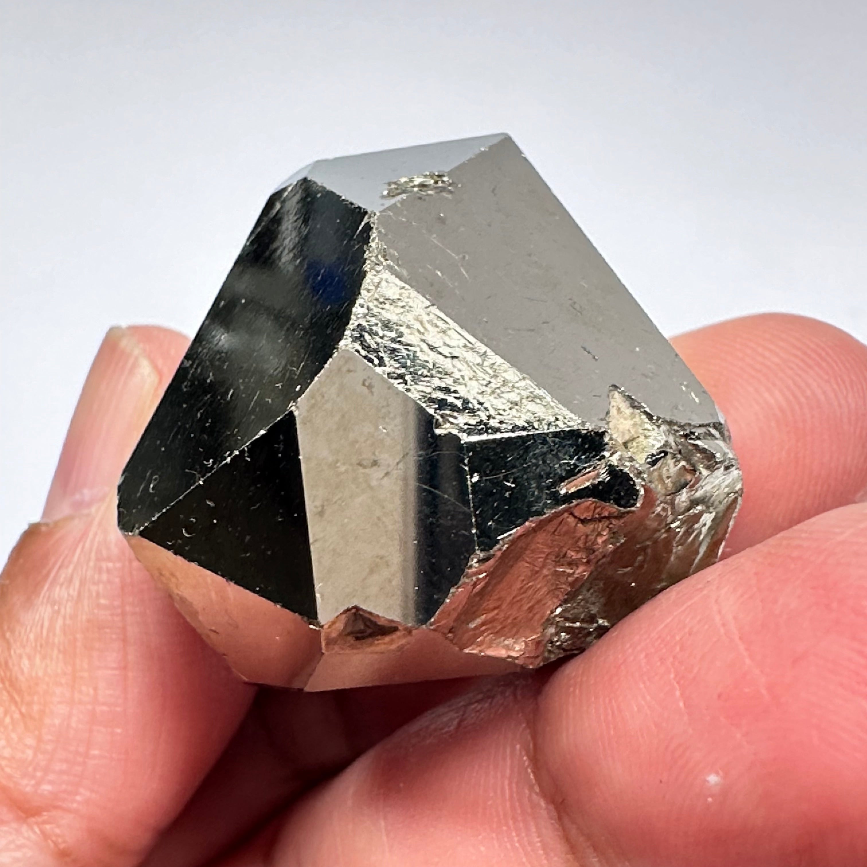 Pyrite, 76.00gm, Merelani, Tanzania, Untreated Unheated, same mines as Tanzanite, natural mirror crystal faces