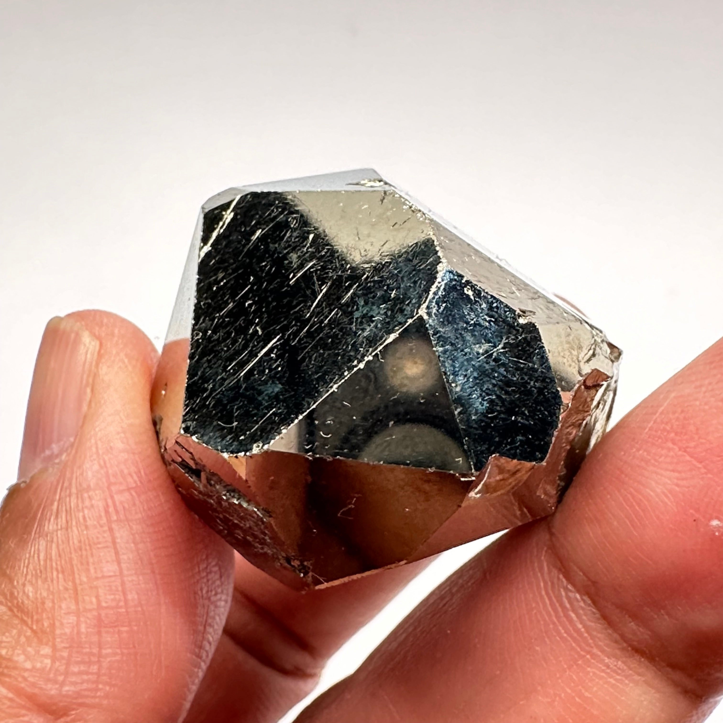 Pyrite, 76.00gm, Merelani, Tanzania, Untreated Unheated, same mines as Tanzanite, natural mirror crystal faces