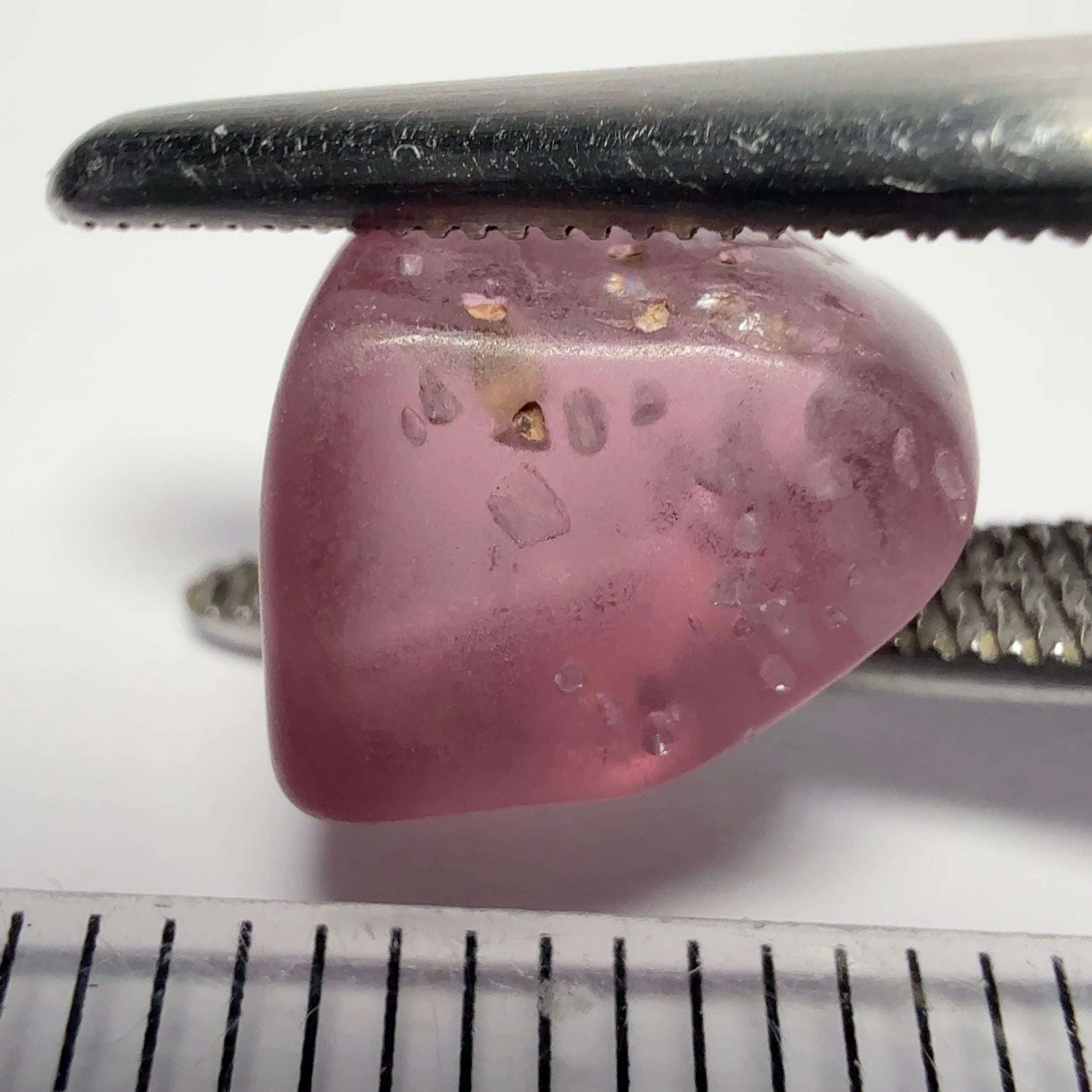 Mahenge Spinel, semi polished tumblestone, 5.46ct, Mahenge, Tanzania, Untreated Unheated