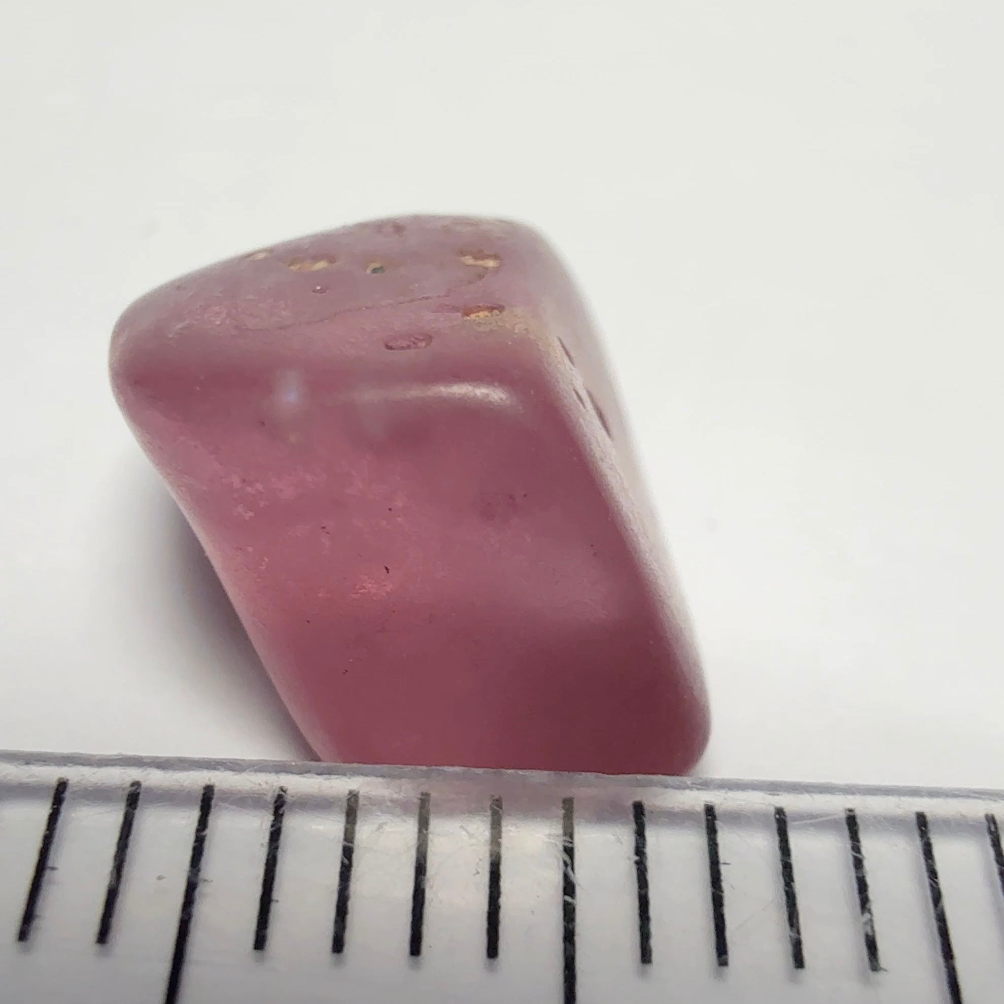 Mahenge Spinel, semi polished tumblestone, 5.46ct, Mahenge, Tanzania, Untreated Unheated