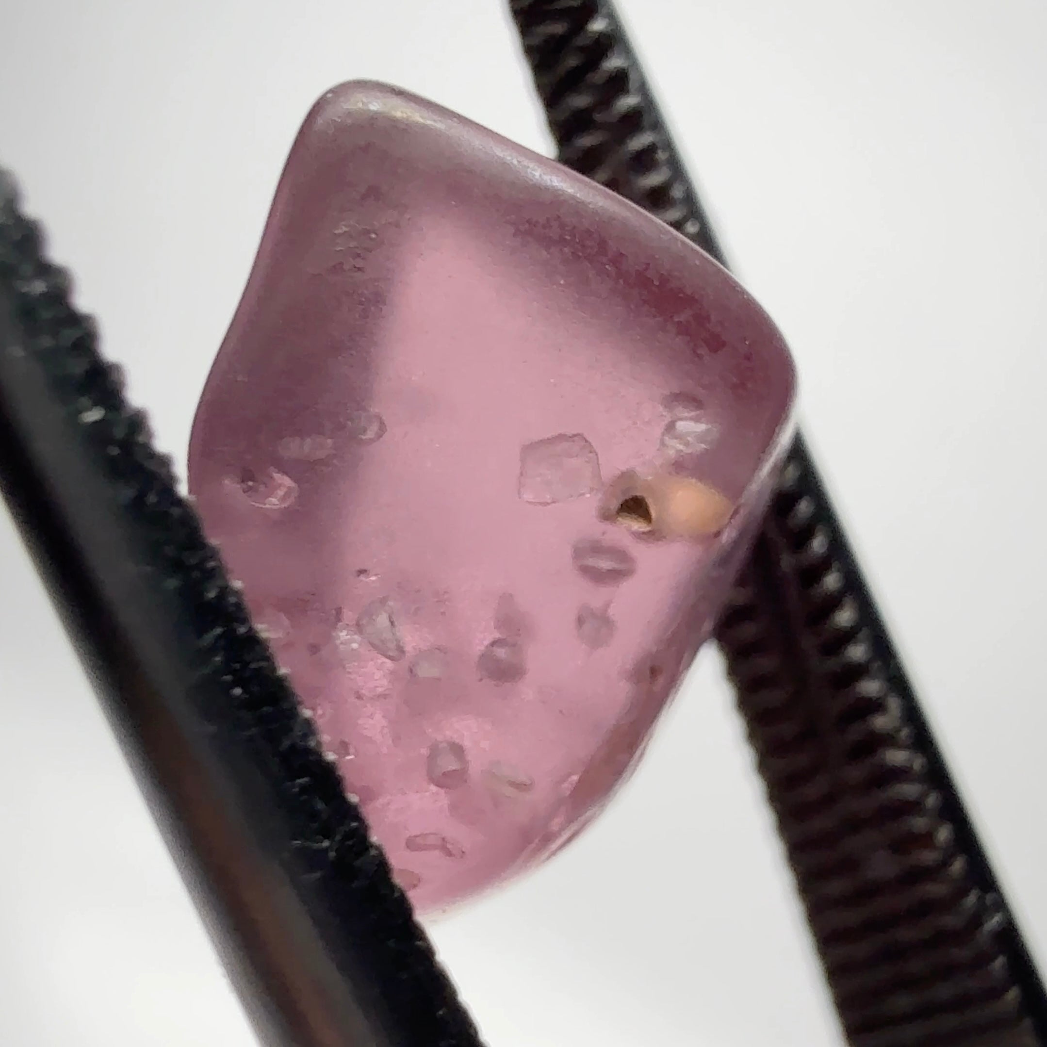 Mahenge Spinel, semi polished tumblestone, 5.46ct, Mahenge, Tanzania, Untreated Unheated