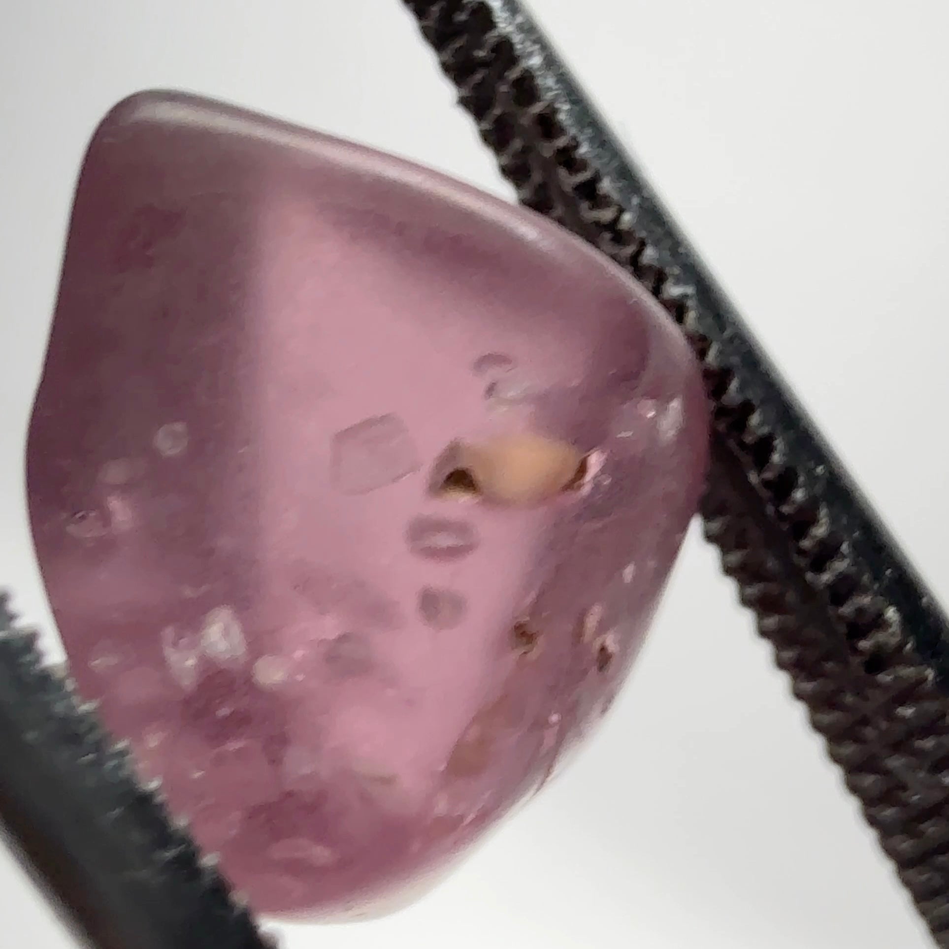 Mahenge Spinel, semi polished tumblestone, 5.46ct, Mahenge, Tanzania, Untreated Unheated