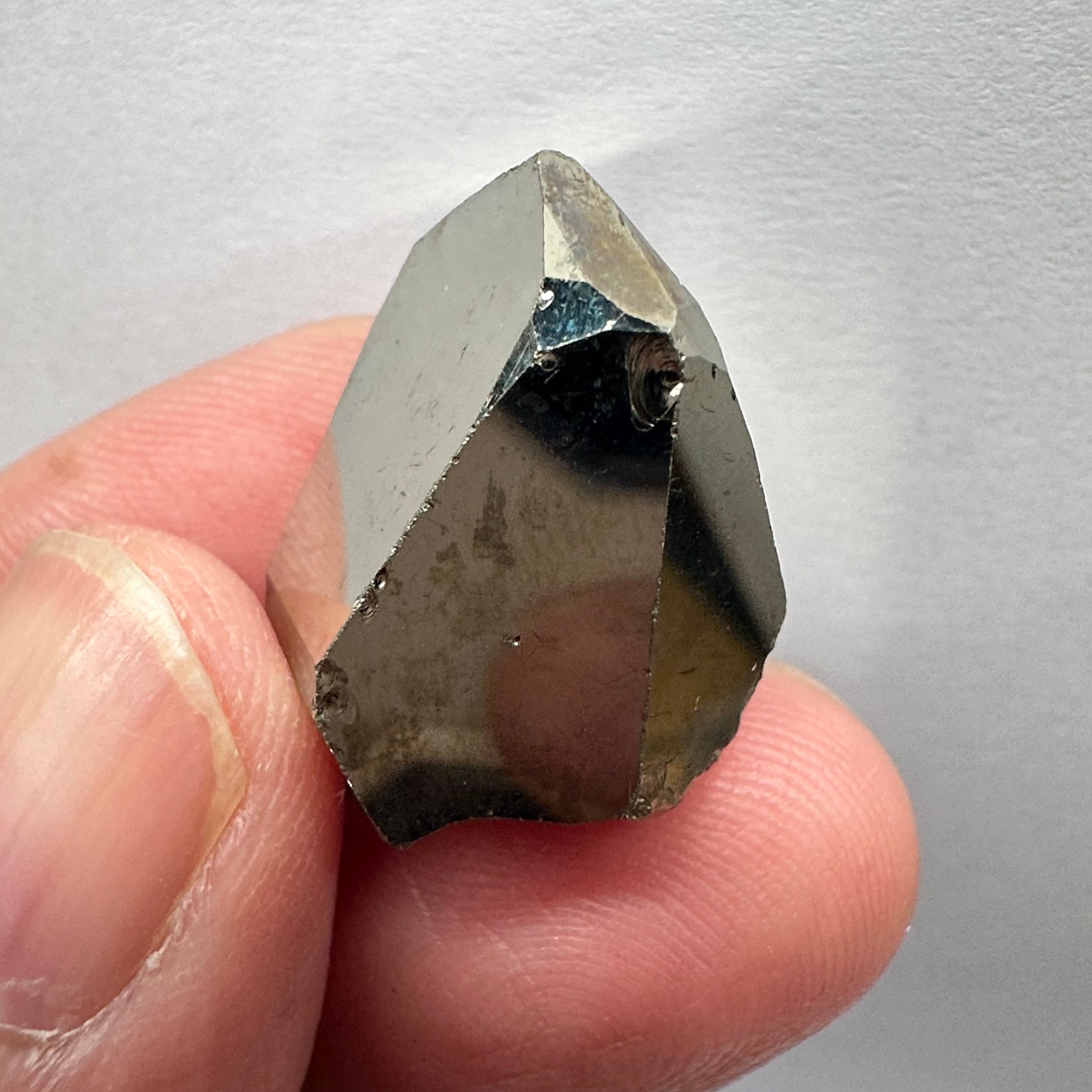 Pyrite, 11.90gm, Merelani, Tanzania, Untreated Unheated, same mines as Tanzanite, natural mirror crystal faces