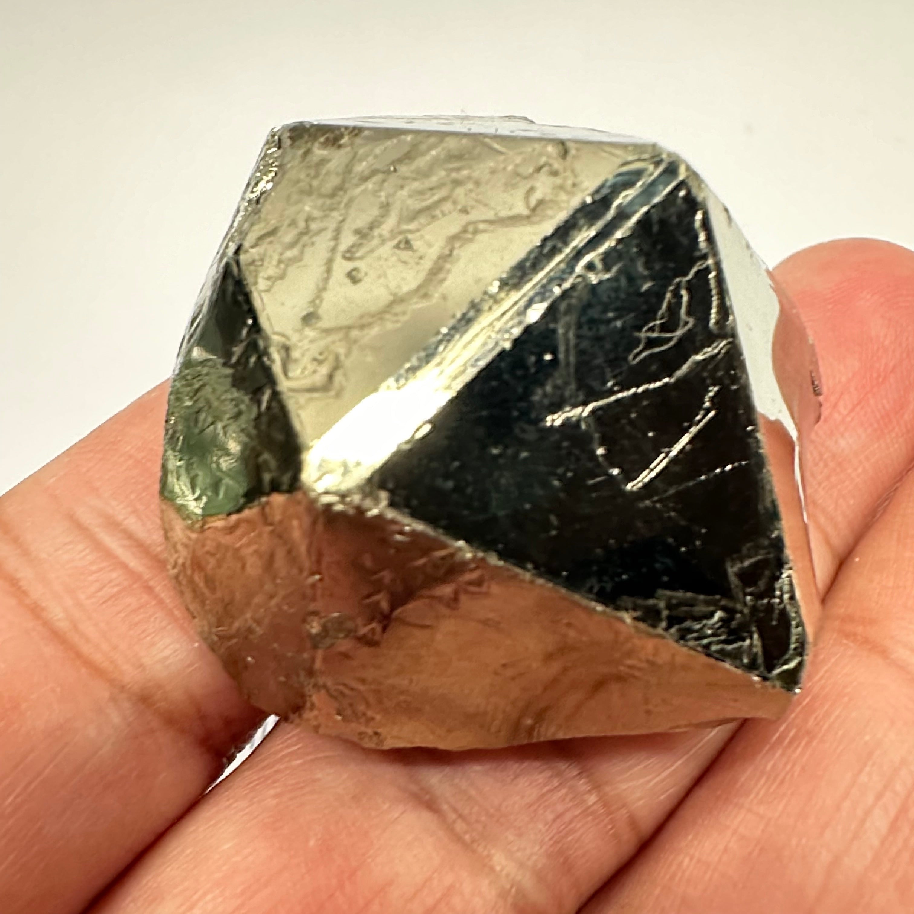 Pyrite, 70.60gm, Merelani, Tanzania, Untreated Unheated, same mines as Tanzanite, natural mirror crystal faces