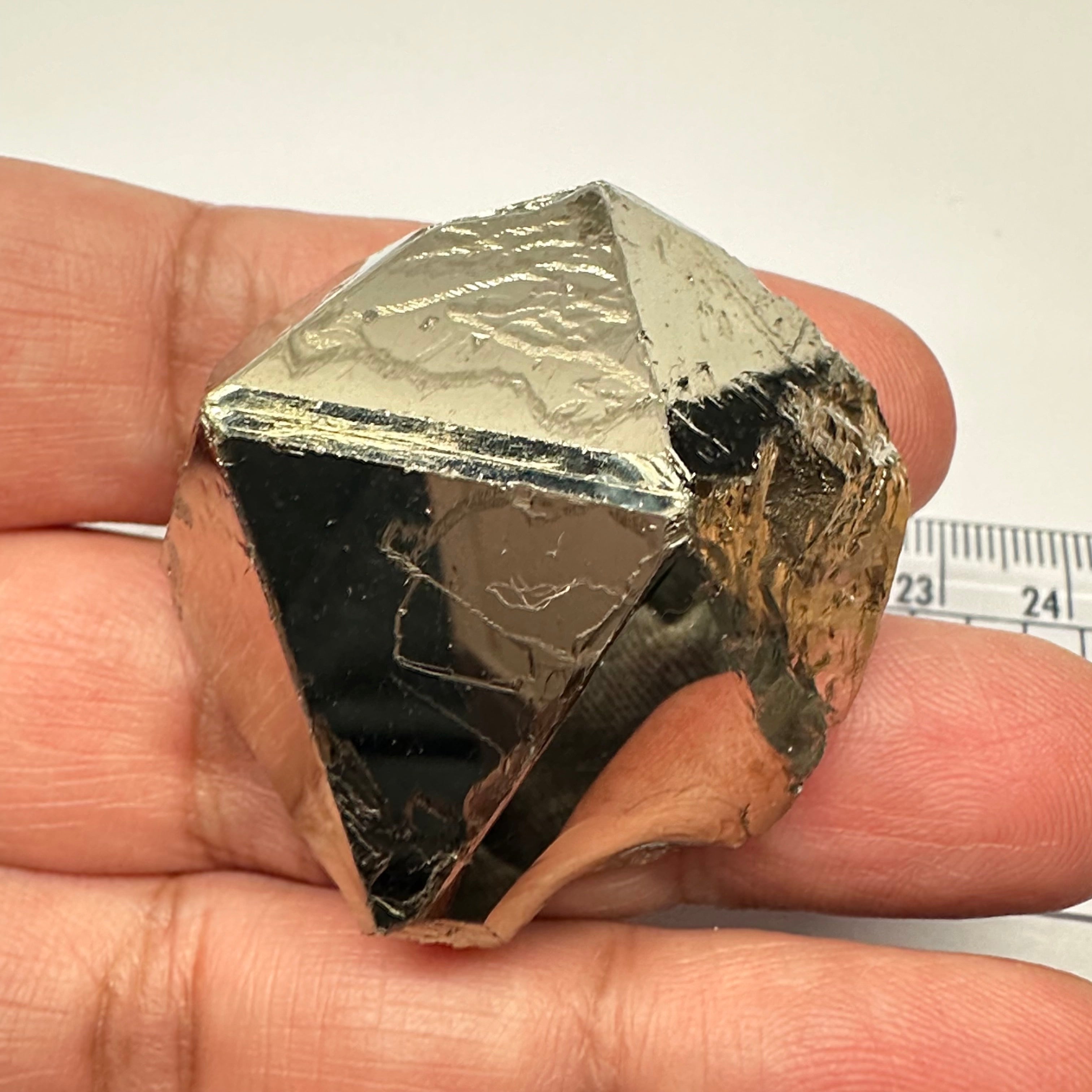 Pyrite, 70.60gm, Merelani, Tanzania, Untreated Unheated, same mines as Tanzanite, natural mirror crystal faces