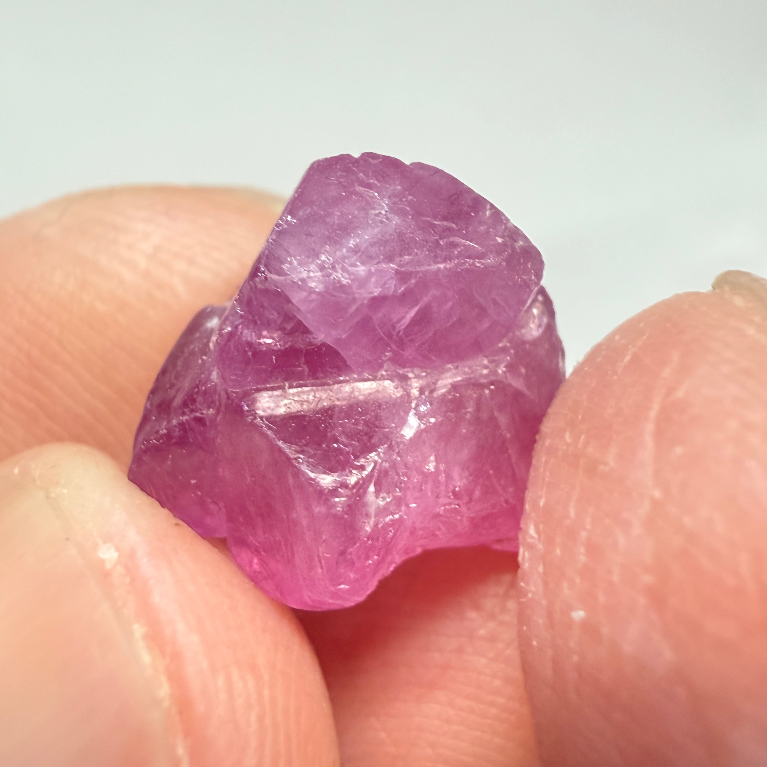 Mahenge Spinel Crystal, 8.65ct, Tanzania, Untreated Unheated