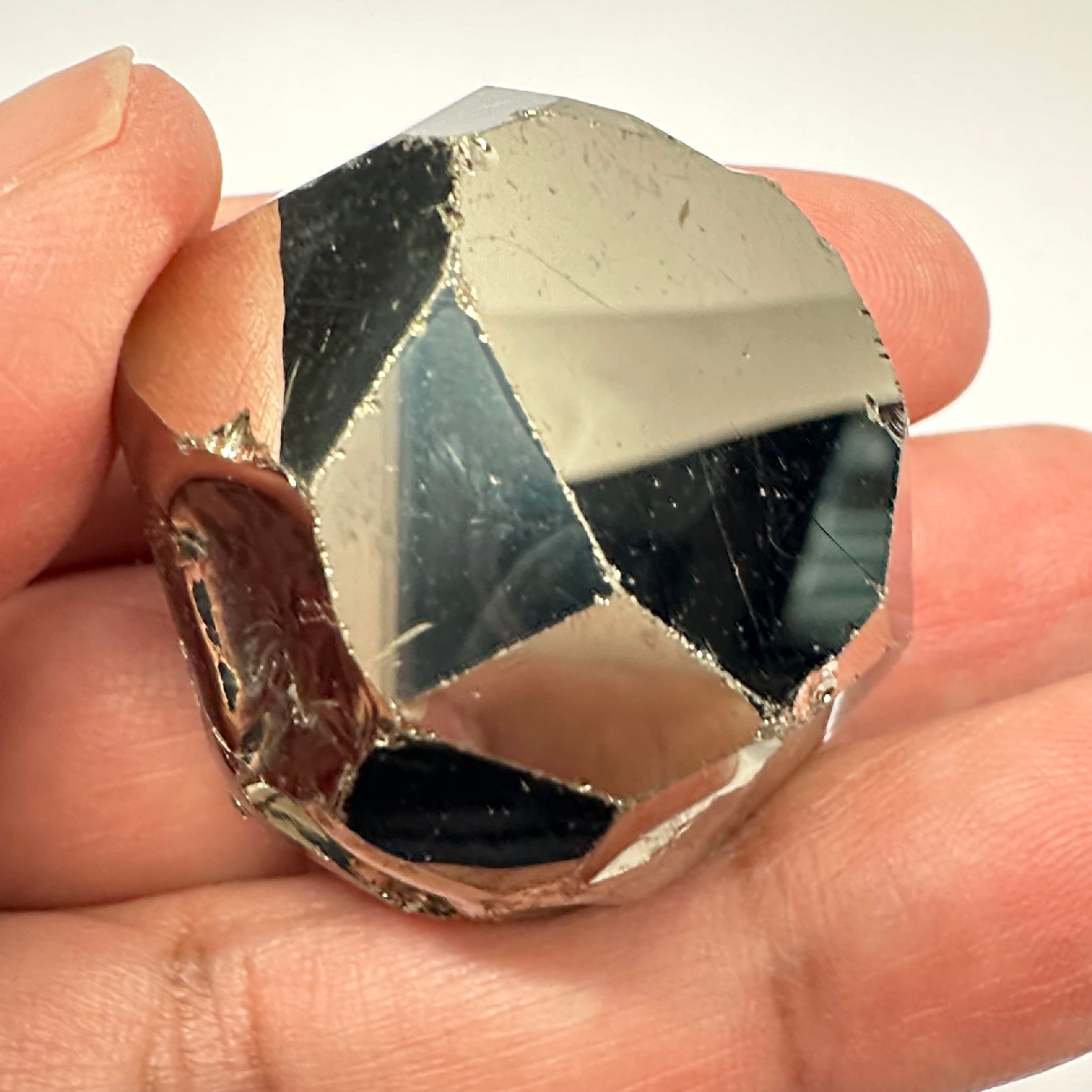 Pyrite, 89.70gm, Merelani, Tanzania, Untreated Unheated, same mines as Tanzanite, natural mirror crystal faces