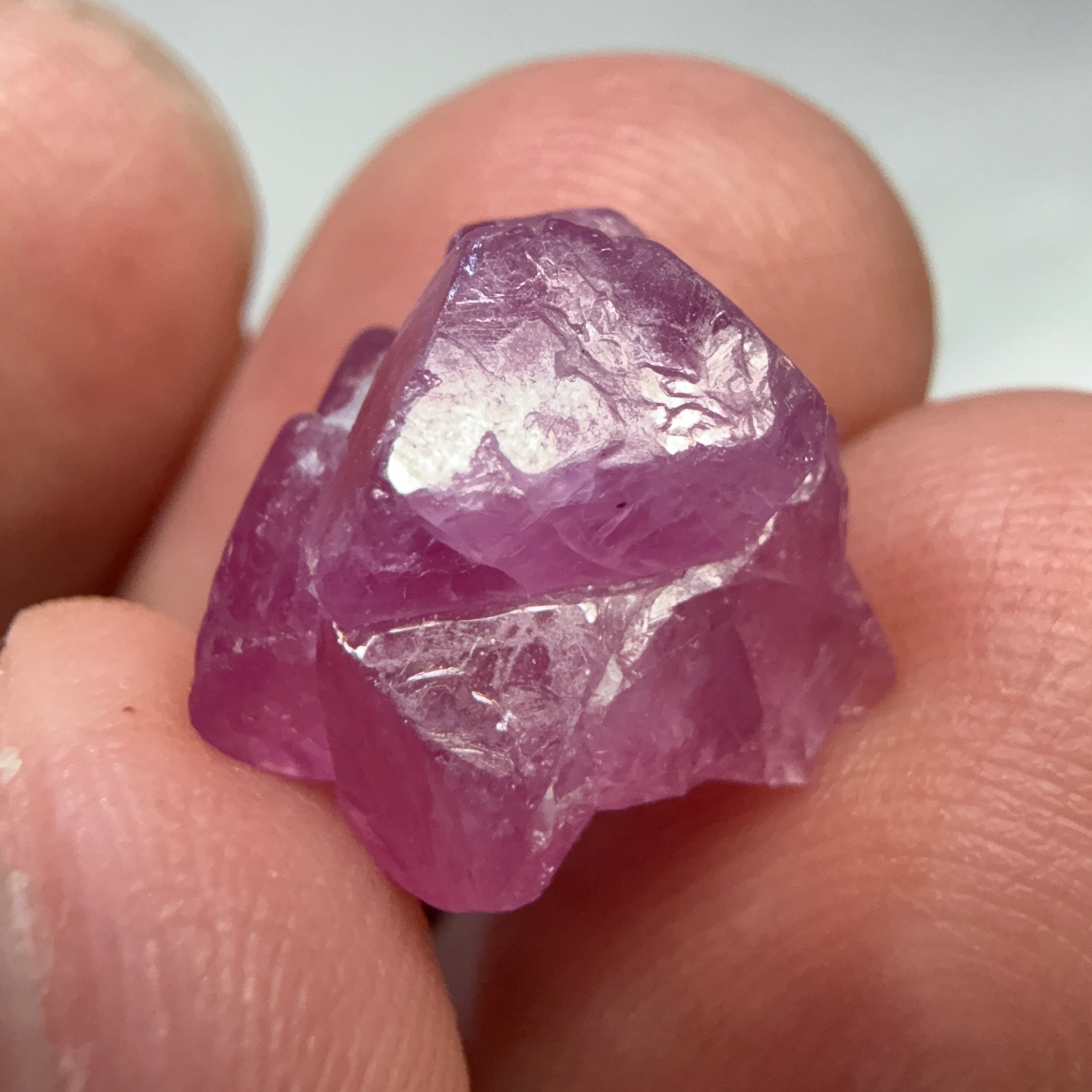Mahenge Spinel Crystal, 8.65ct, Tanzania, Untreated Unheated