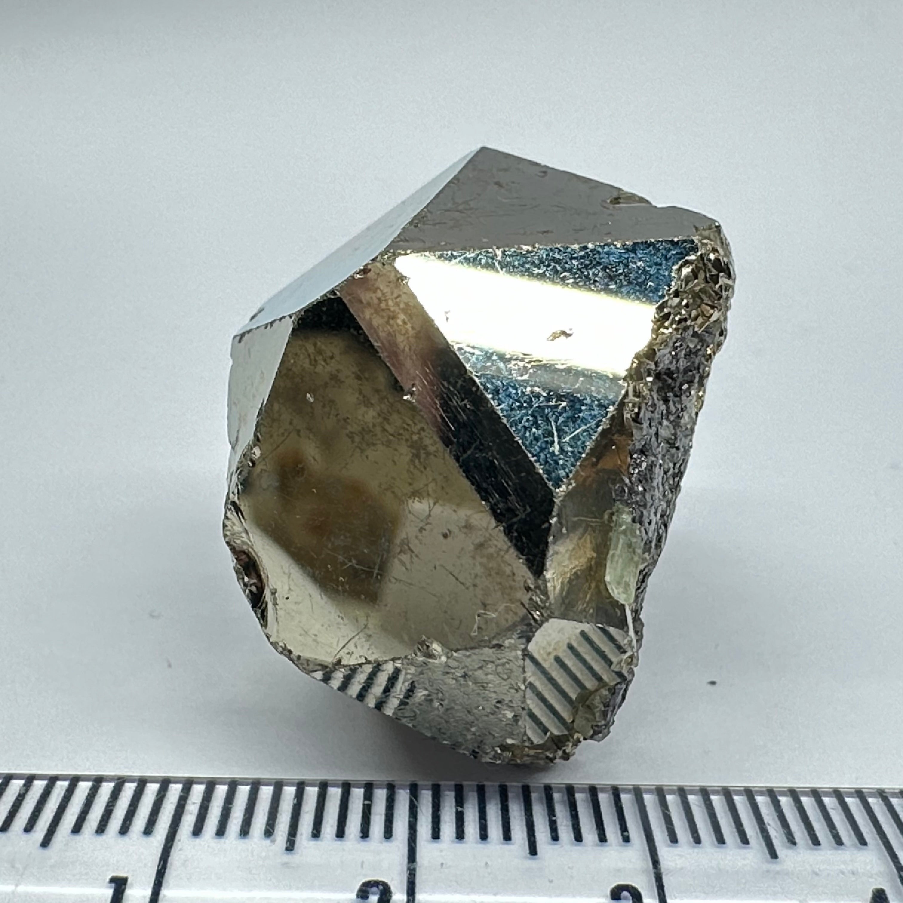 Pyrite, 48.00gm, Merelani, Tanzania, Untreated Unheated, same mines as Tanzanite, natural mirror crystal faces