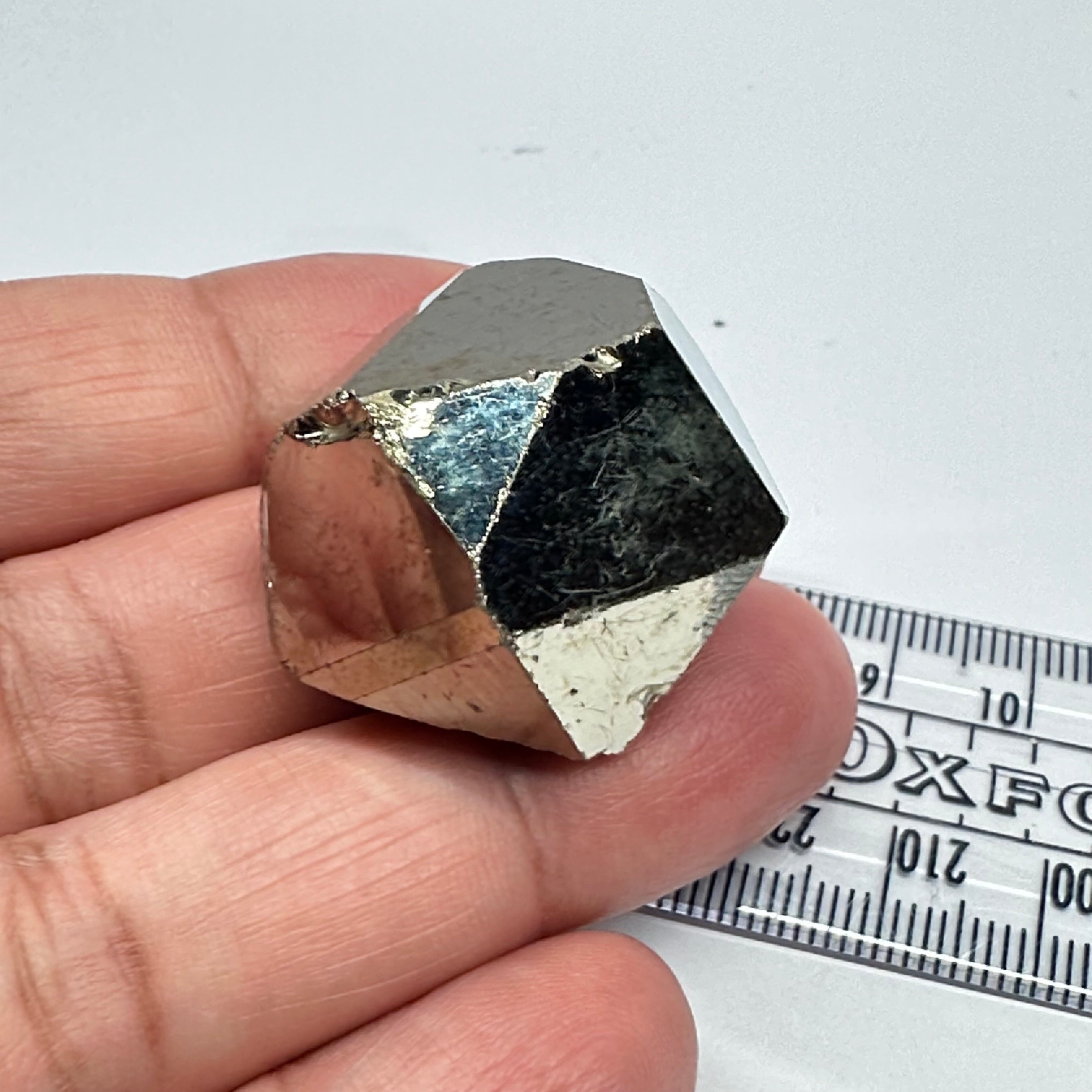 Pyrite, 48.00gm, Merelani, Tanzania, Untreated Unheated, same mines as Tanzanite, natural mirror crystal faces