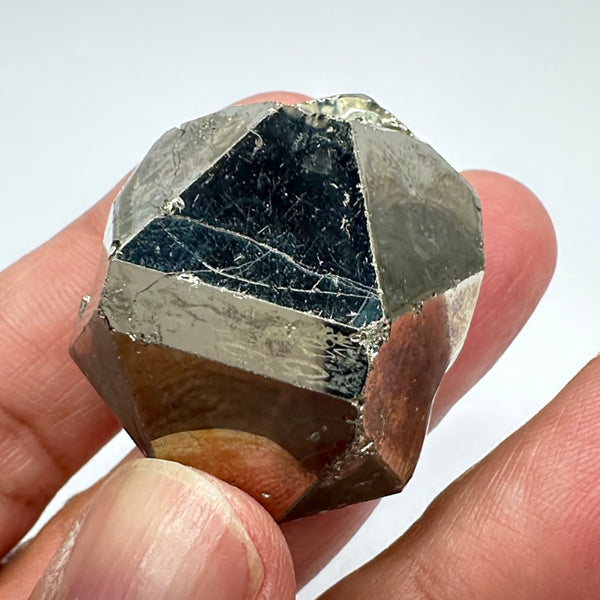 Pyrite, 59.30gm, Merelani, Tanzania, Untreated Unheated, same mines as Tanzanite, natural mirror crystal faces