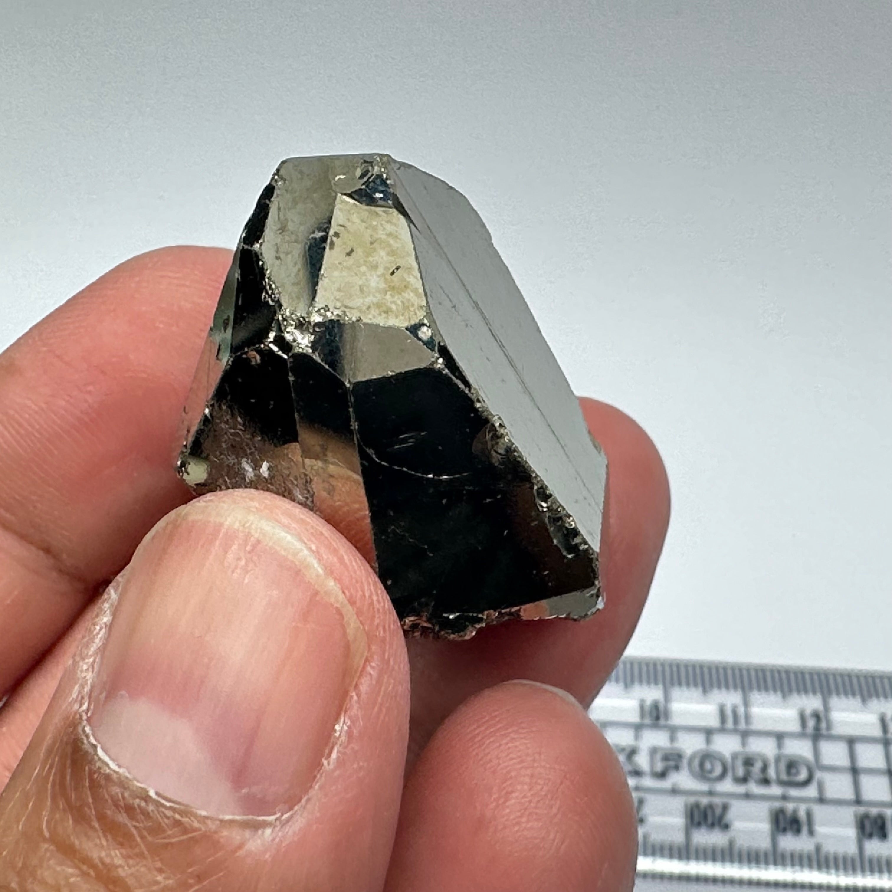 Pyrite, 47.70gm, Merelani, Tanzania, Untreated Unheated, same mines as Tanzanite, natural mirror crystal faces