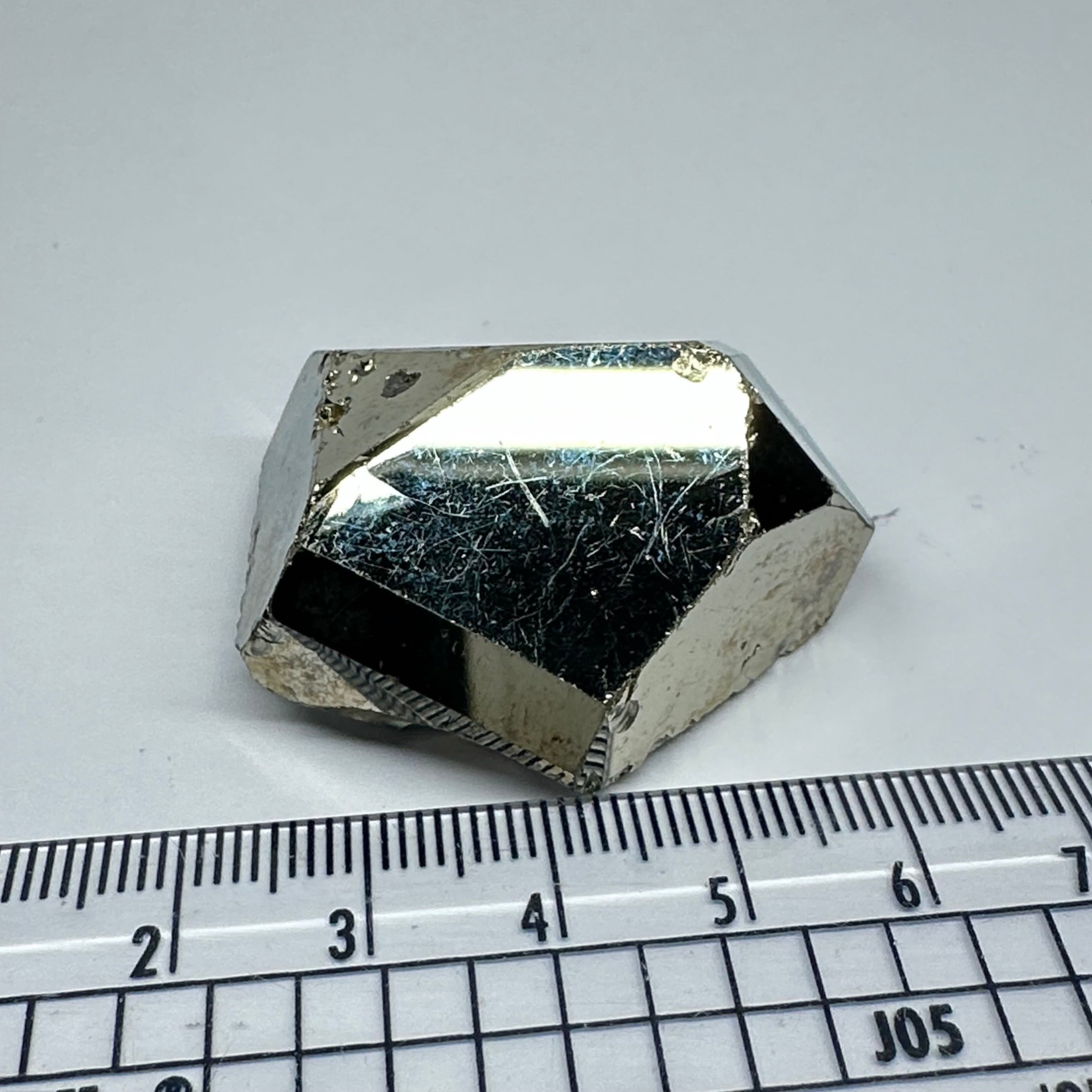 Pyrite, 58.60gm, Merelani, Tanzania, Untreated Unheated, same mines as Tanzanite, natural mirror crystal faces