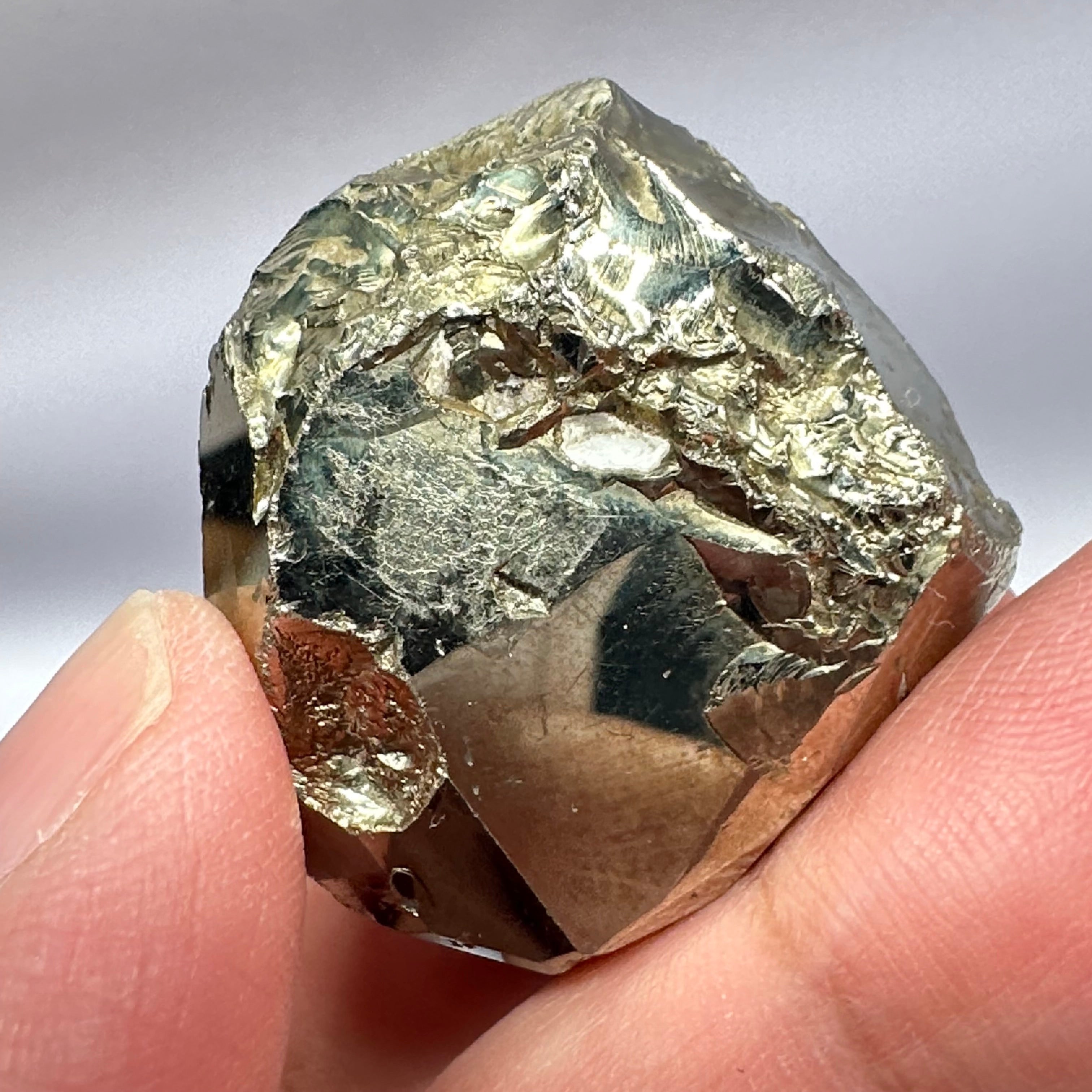 Pyrite, 45.70gm, Merelani, Tanzania, Untreated Unheated, same mines as Tanzanite, natural mirror crystal faces