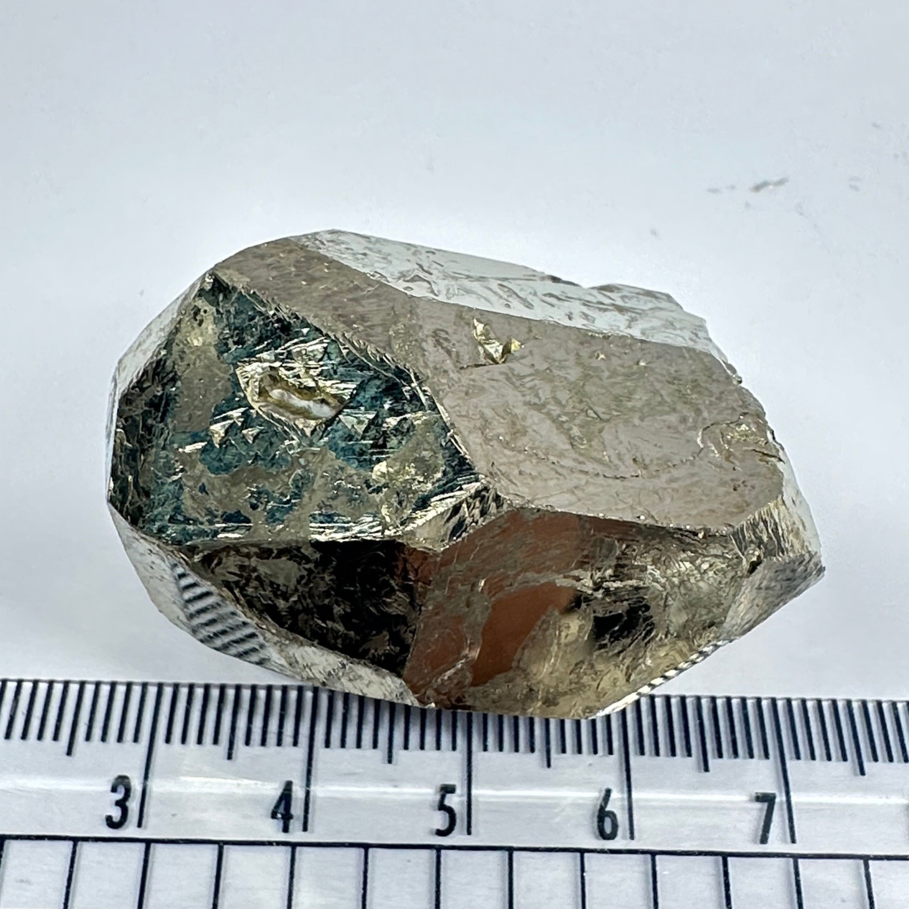 Pyrite, 86.00gm, Merelani, Tanzania, Untreated Unheated, same mines as Tanzanite, natural mirror crystal faces