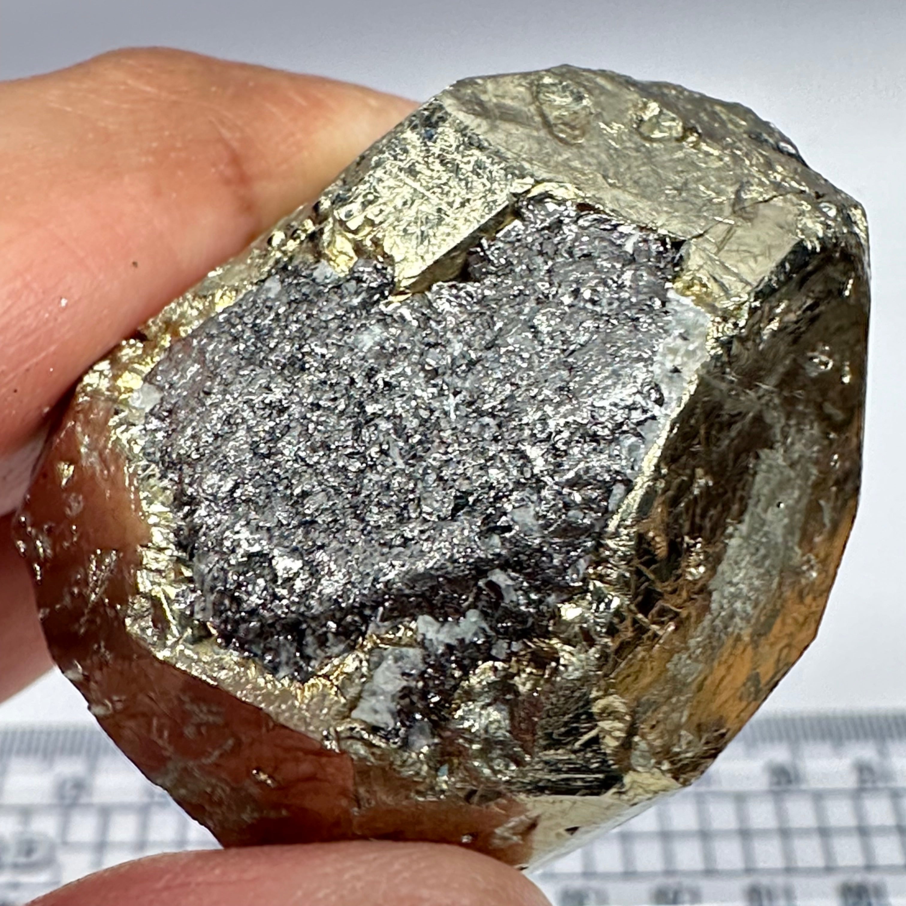 Pyrite, 86.00gm, Merelani, Tanzania, Untreated Unheated, same mines as Tanzanite, natural mirror crystal faces